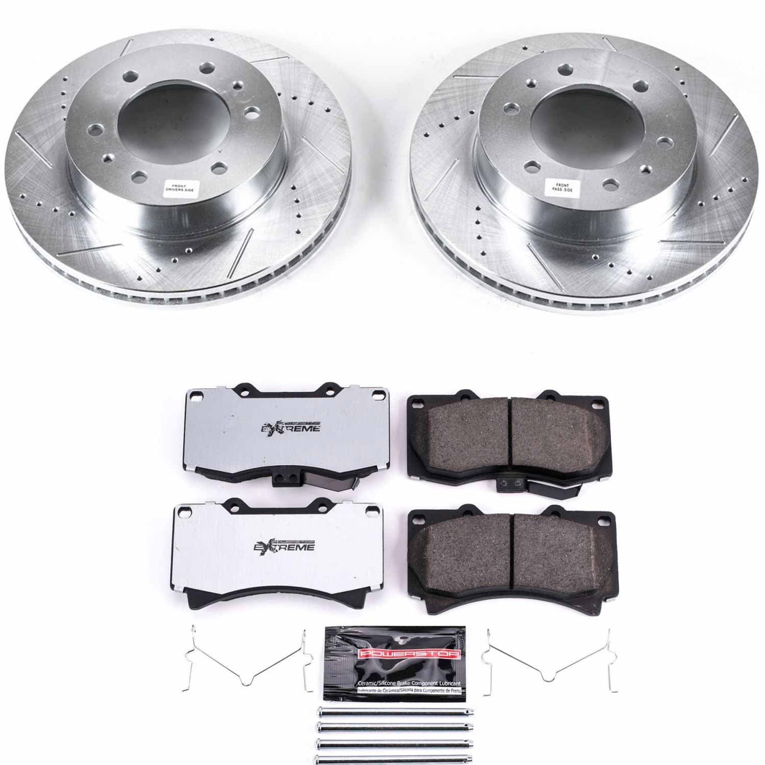 Power Stop - K3035-36 - Front - Disc Brake Pad and Rotor Kit image 1