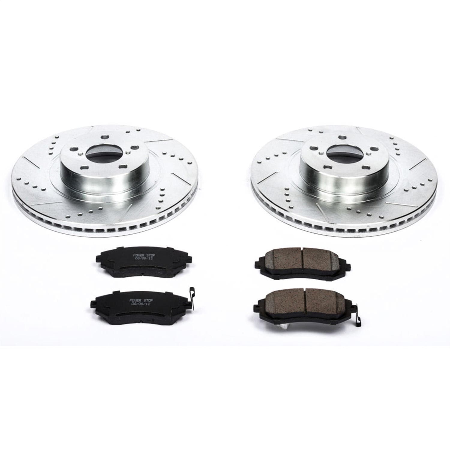 Power Stop - K3038 - Front - Disc Brake Pad and Rotor Kit image 1