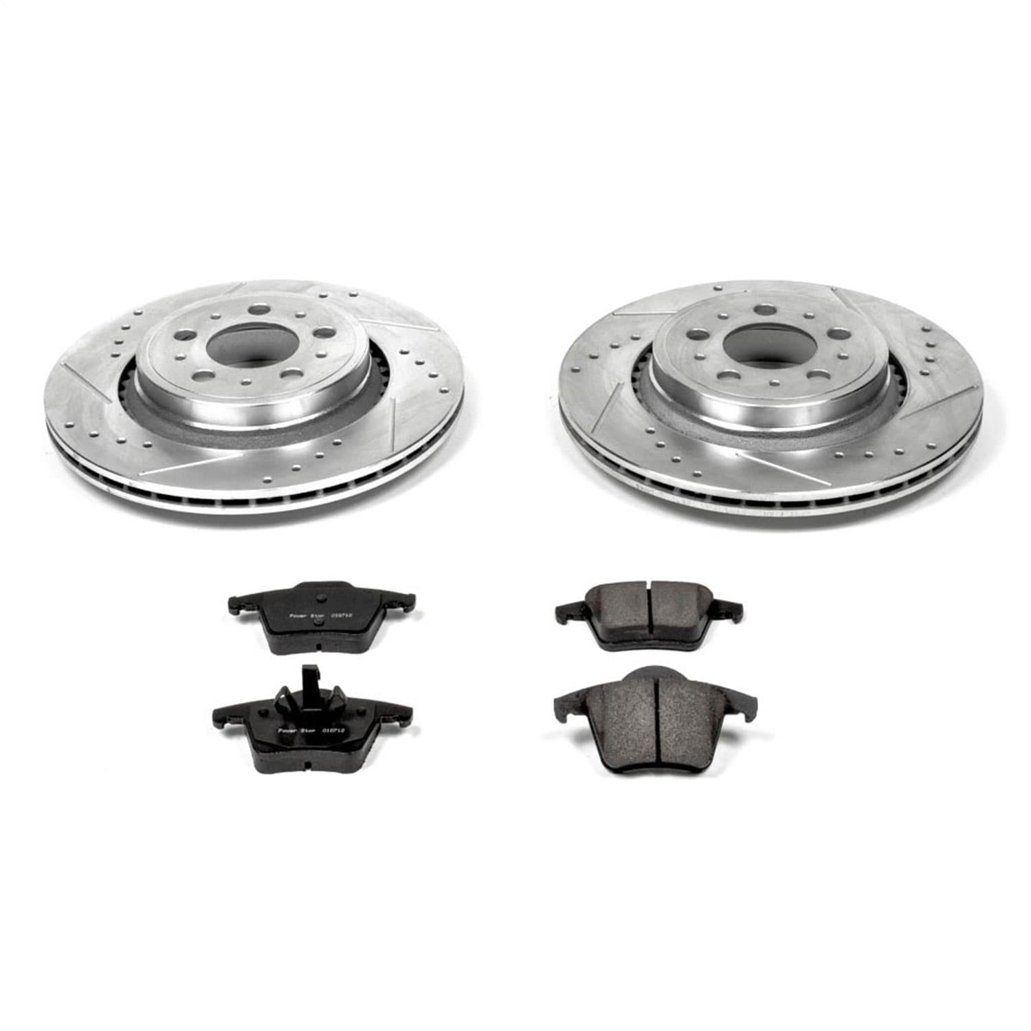 Power Stop - K3039 - Rear - Disc Brake Pad and Rotor Kit image 1