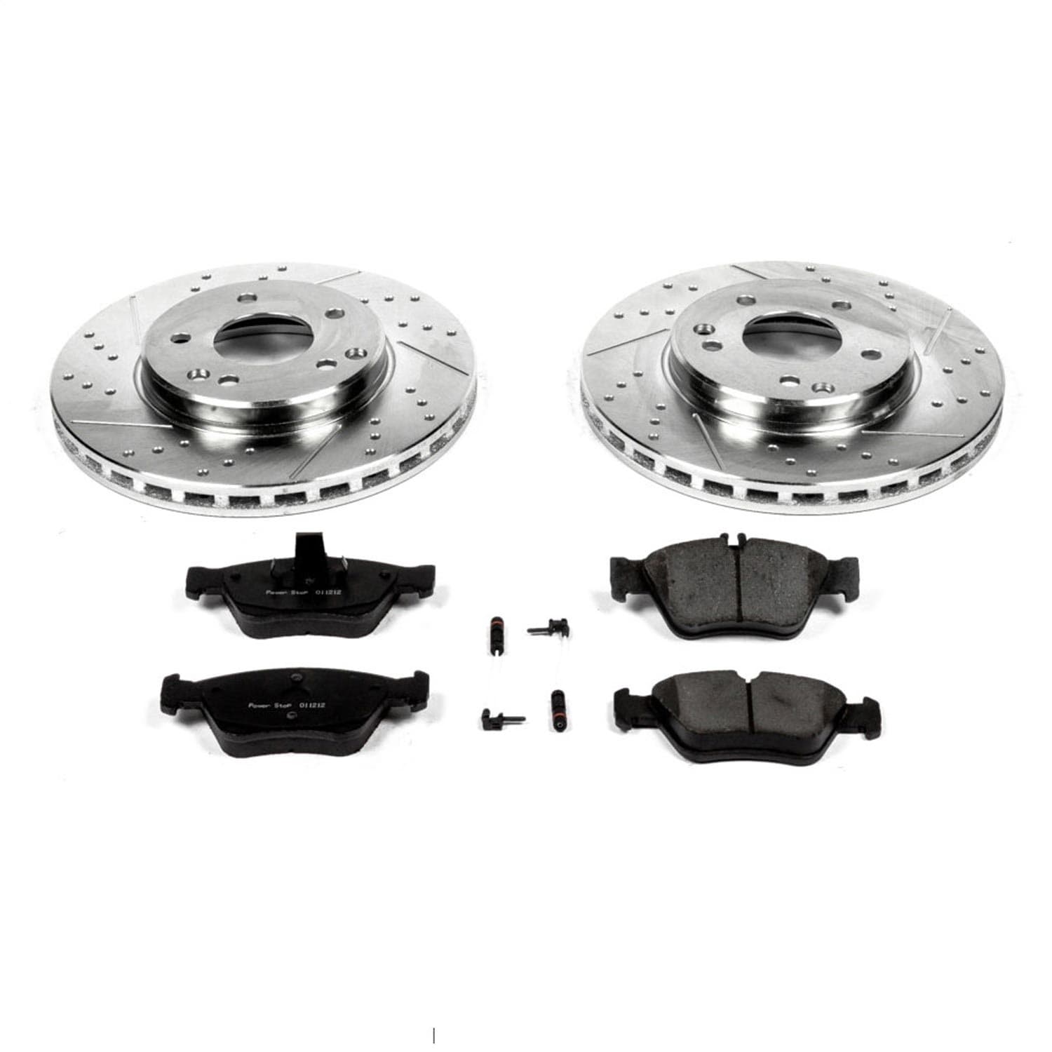 Power Stop - K3047 - Front - Disc Brake Pad and Rotor Kit image 1