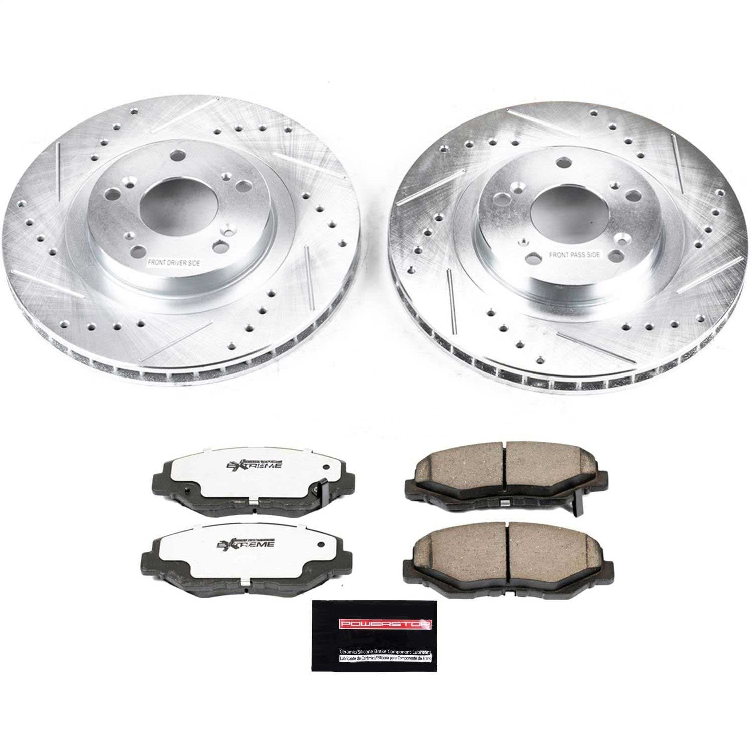 Power Stop - K3055-26 - Front - Disc Brake Pad and Rotor Kit image 1