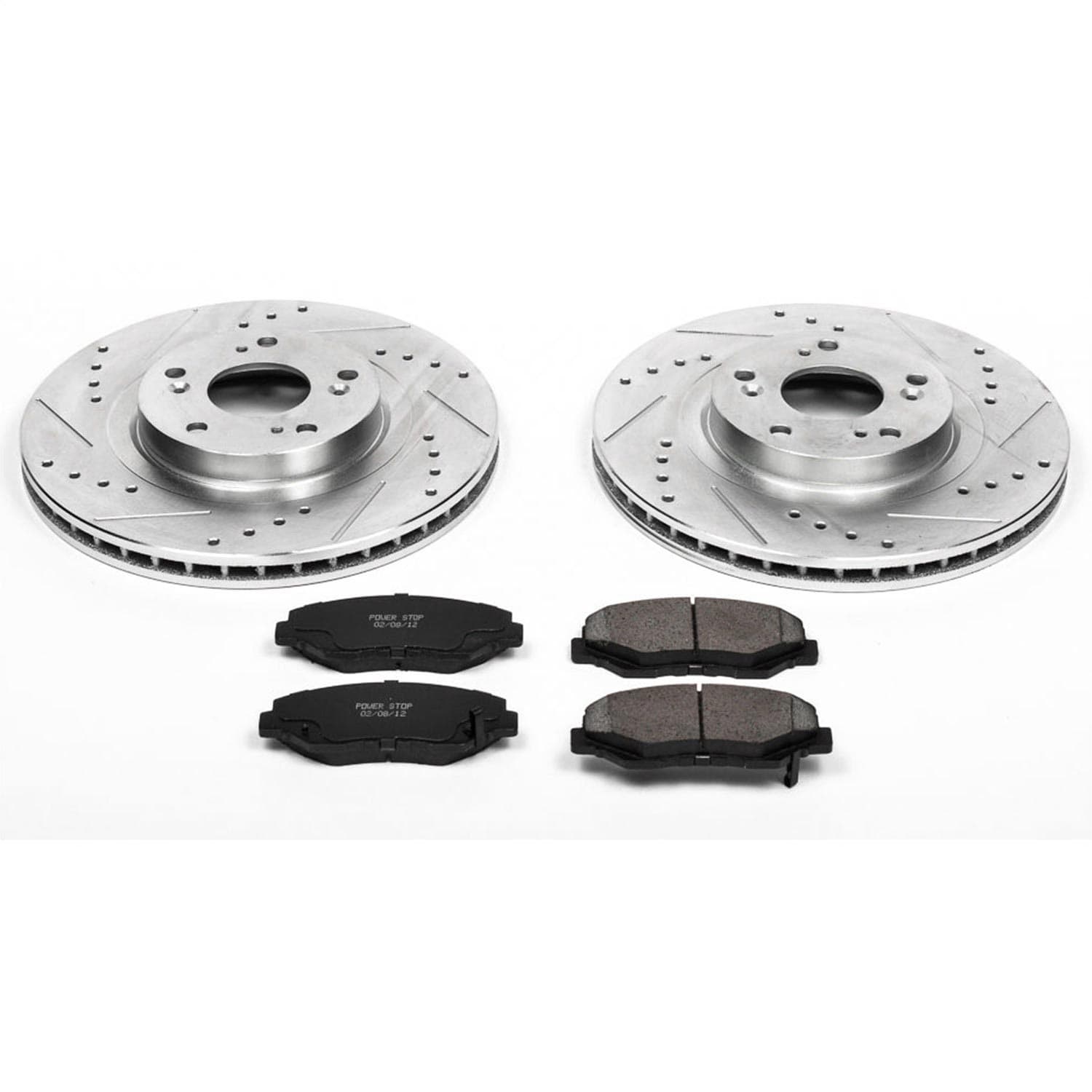 Power Stop - K3055 - Front - Disc Brake Pad and Rotor Kit image 1