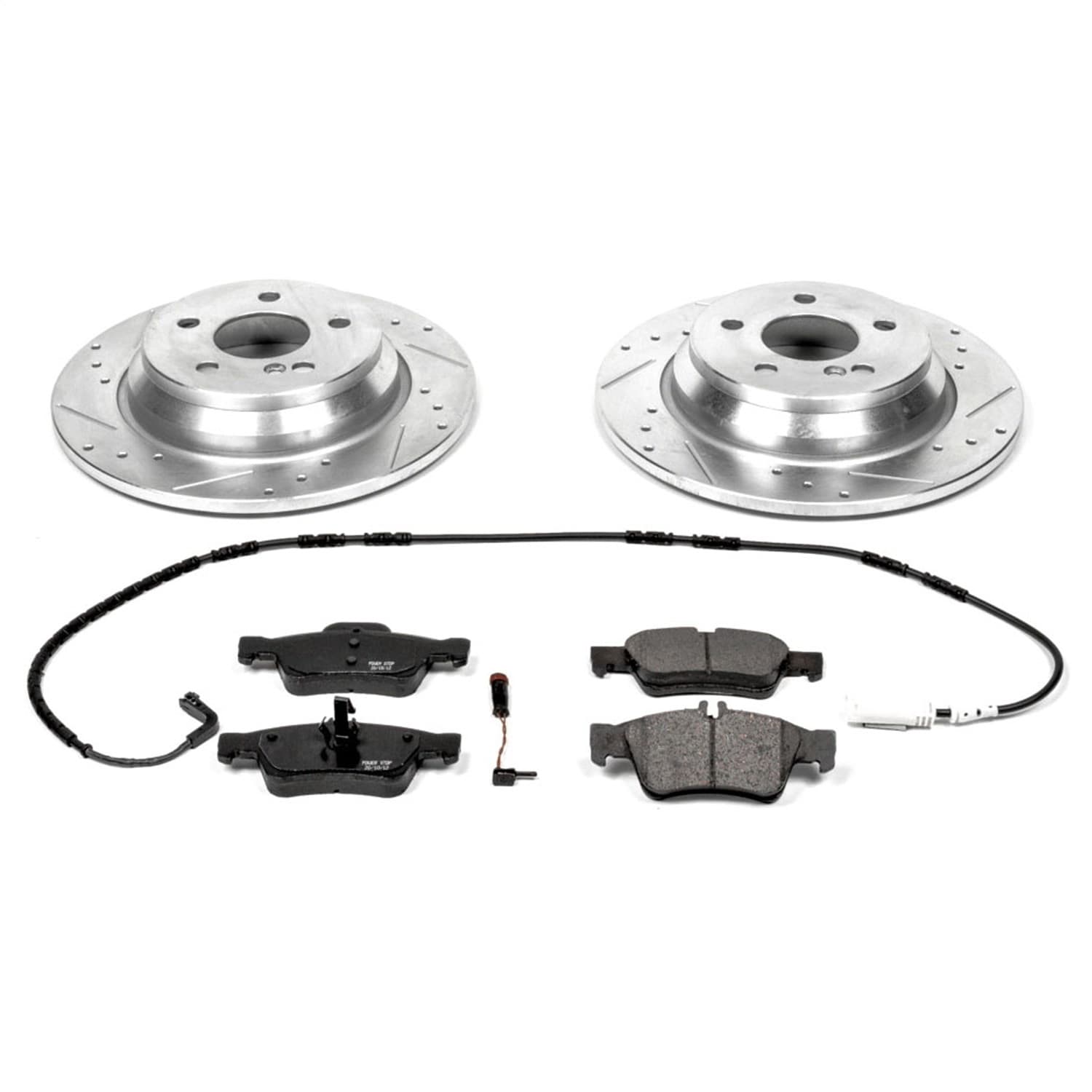 Power Stop - K3069 - Rear - Disc Brake Pad and Rotor Kit image 1