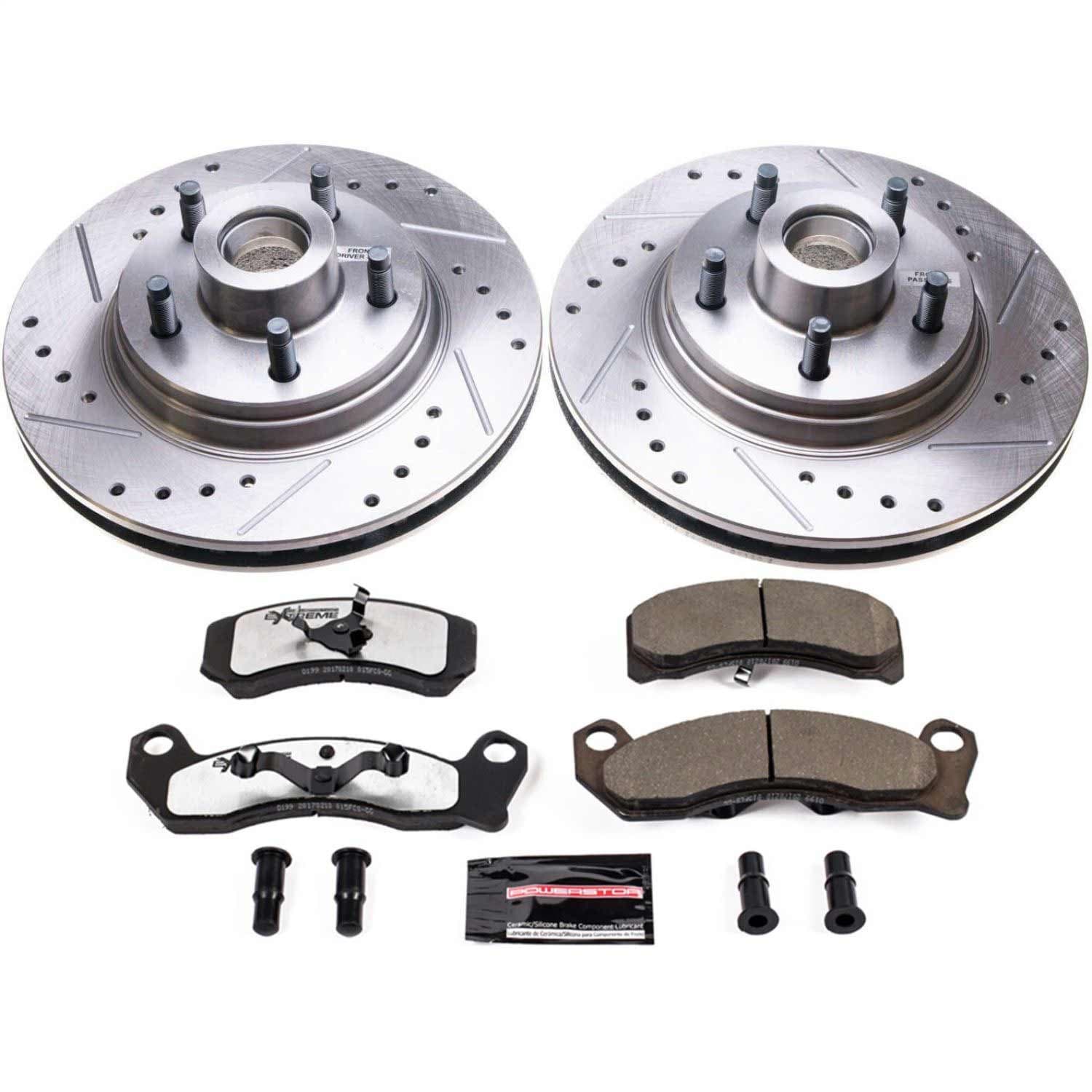 Power Stop - K3089-26 - Front - Disc Brake Pad and Rotor Kit image 1