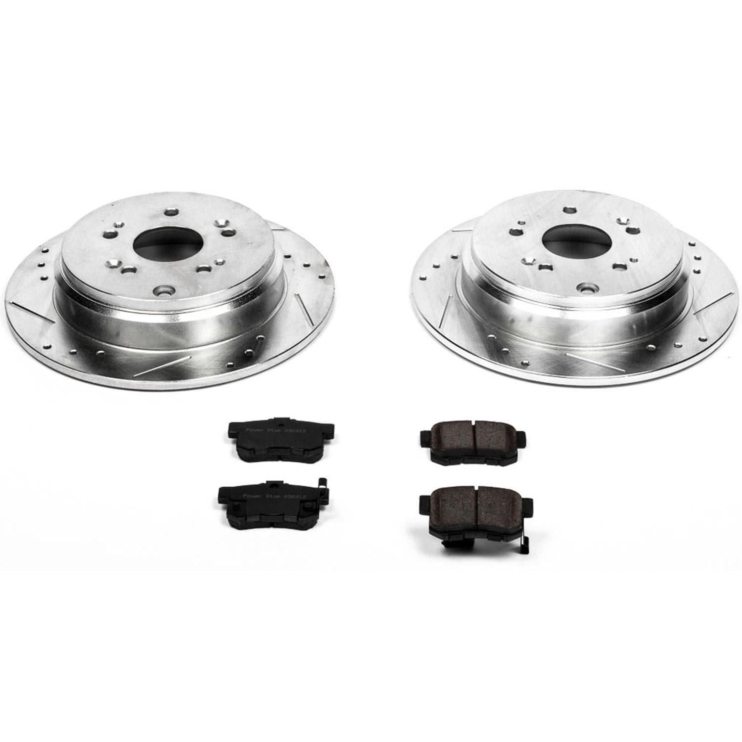 Power Stop - K3098 - Rear - Disc Brake Pad and Rotor Kit image 1