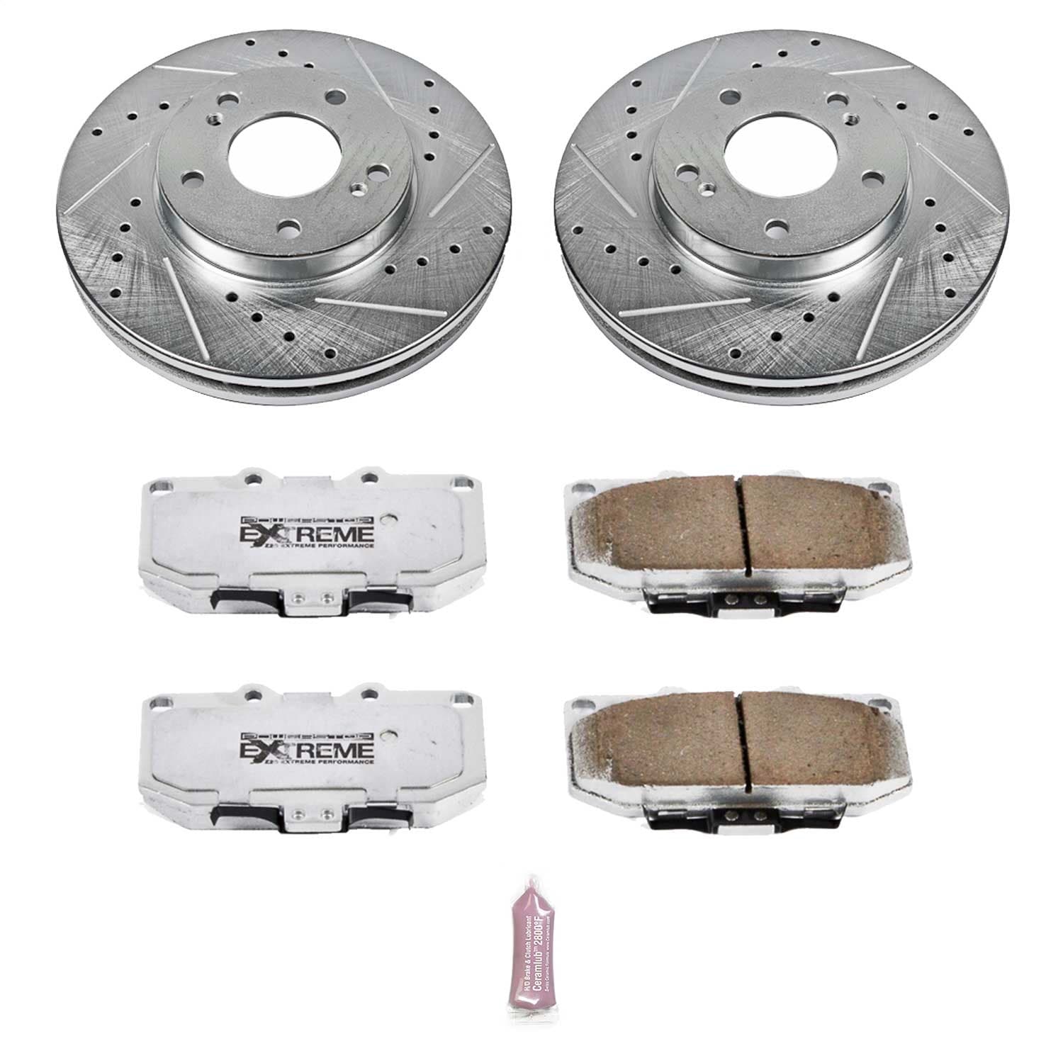 Power Stop - K3100-26 - Front - Disc Brake Pad and Rotor Kit image 1