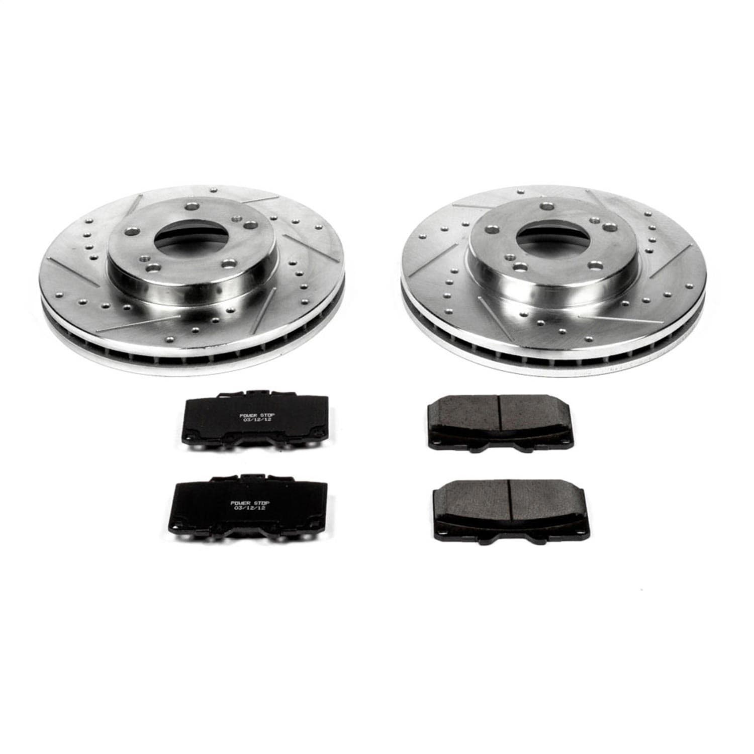 Power Stop - K3100 - Front - Disc Brake Pad and Rotor Kit image 1