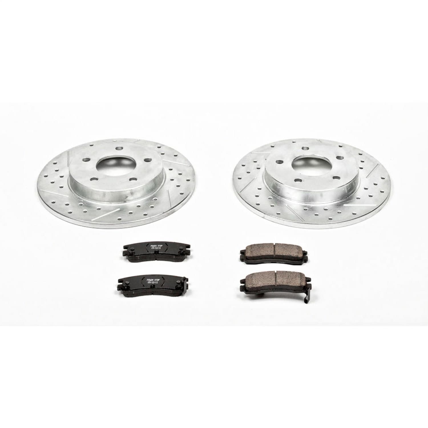 Power Stop - K3115 - Rear - Disc Brake Pad and Rotor Kit image 1