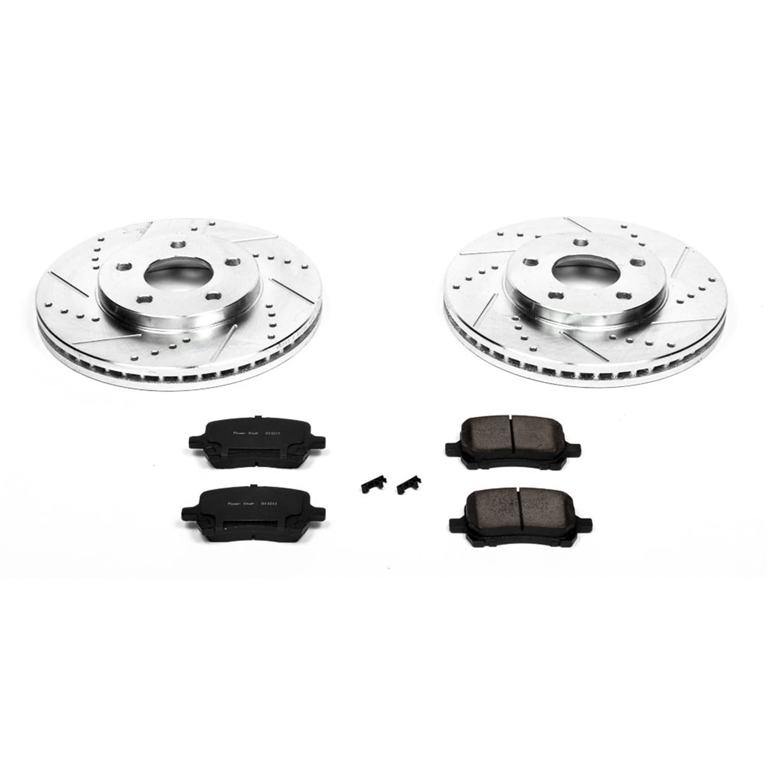 Power Stop - K3116 - Front - Disc Brake Pad and Rotor Kit image 1