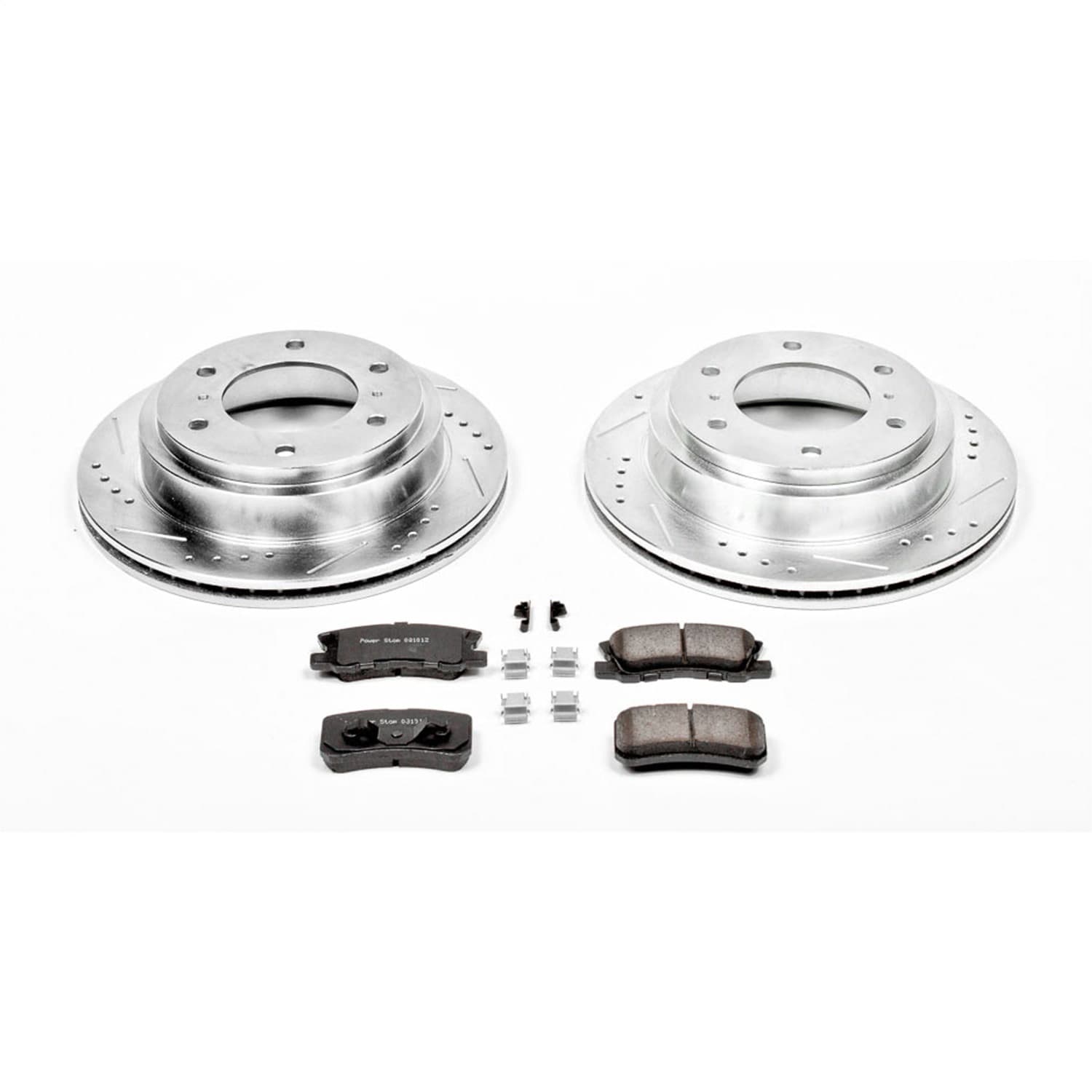 Power Stop - K3119 - Rear - Disc Brake Pad and Rotor Kit image 1