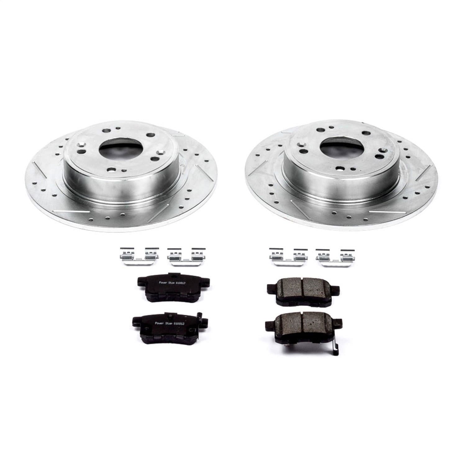 Power Stop - K3127 - Rear - Disc Brake Pad and Rotor Kit image 1