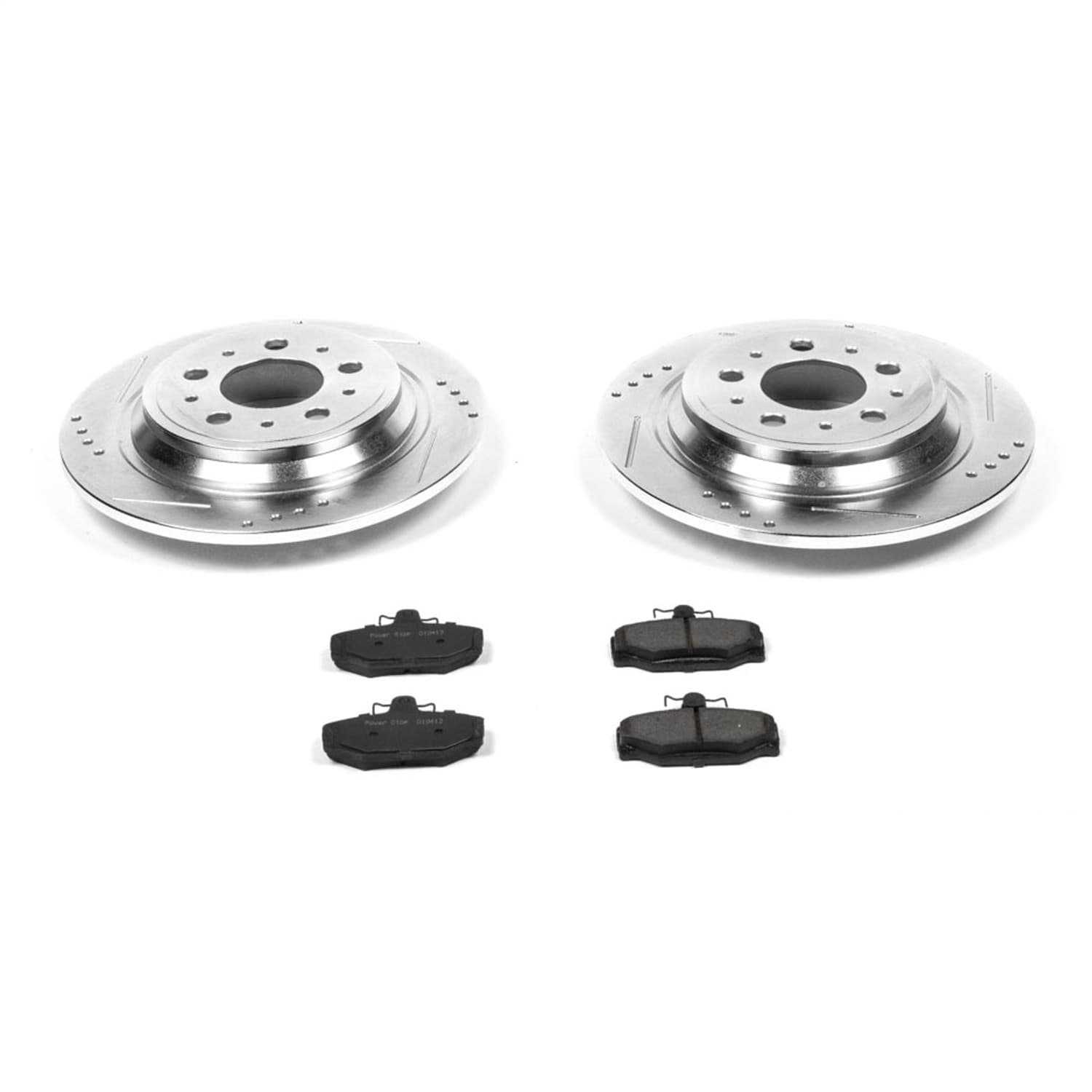 Power Stop - K3139 - Rear - Disc Brake Pad and Rotor Kit image 1