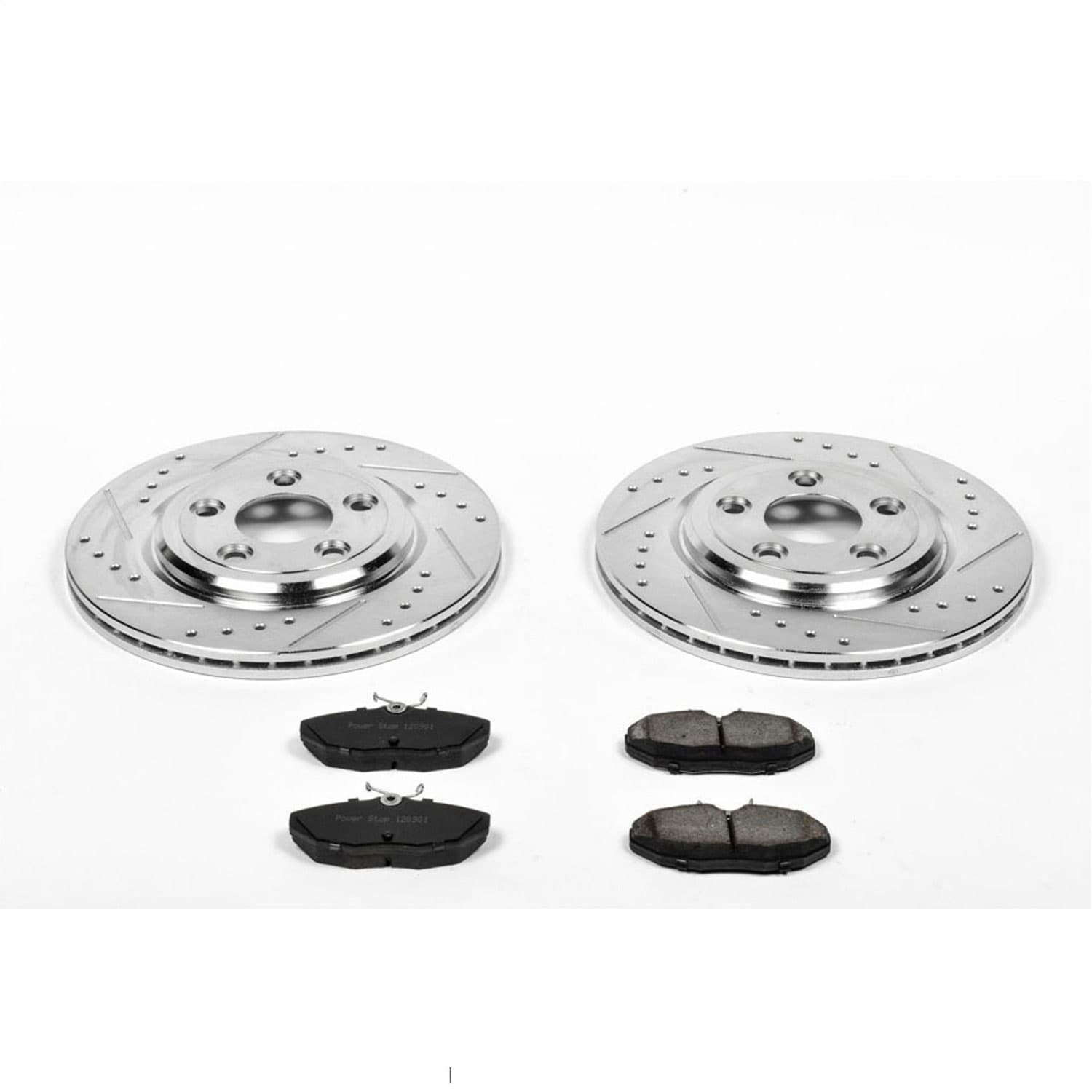Power Stop - K3141 - Rear - Disc Brake Pad and Rotor Kit image 1