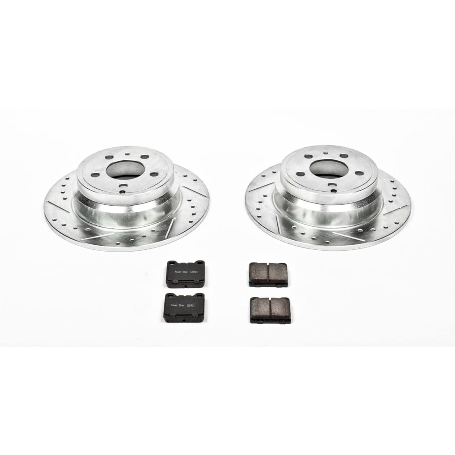 Power Stop - K3145 - Rear - Disc Brake Pad and Rotor Kit image 1