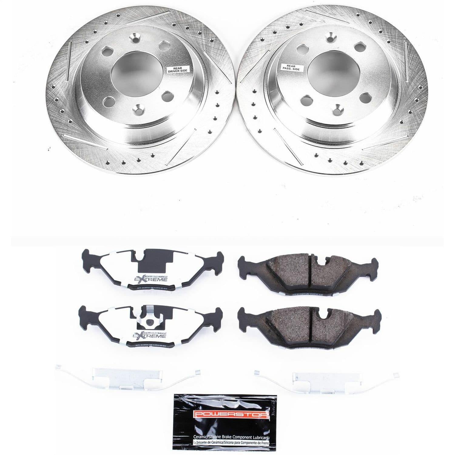 Power Stop - K367-26 - Rear - Disc Brake Pad and Rotor Kit image 1