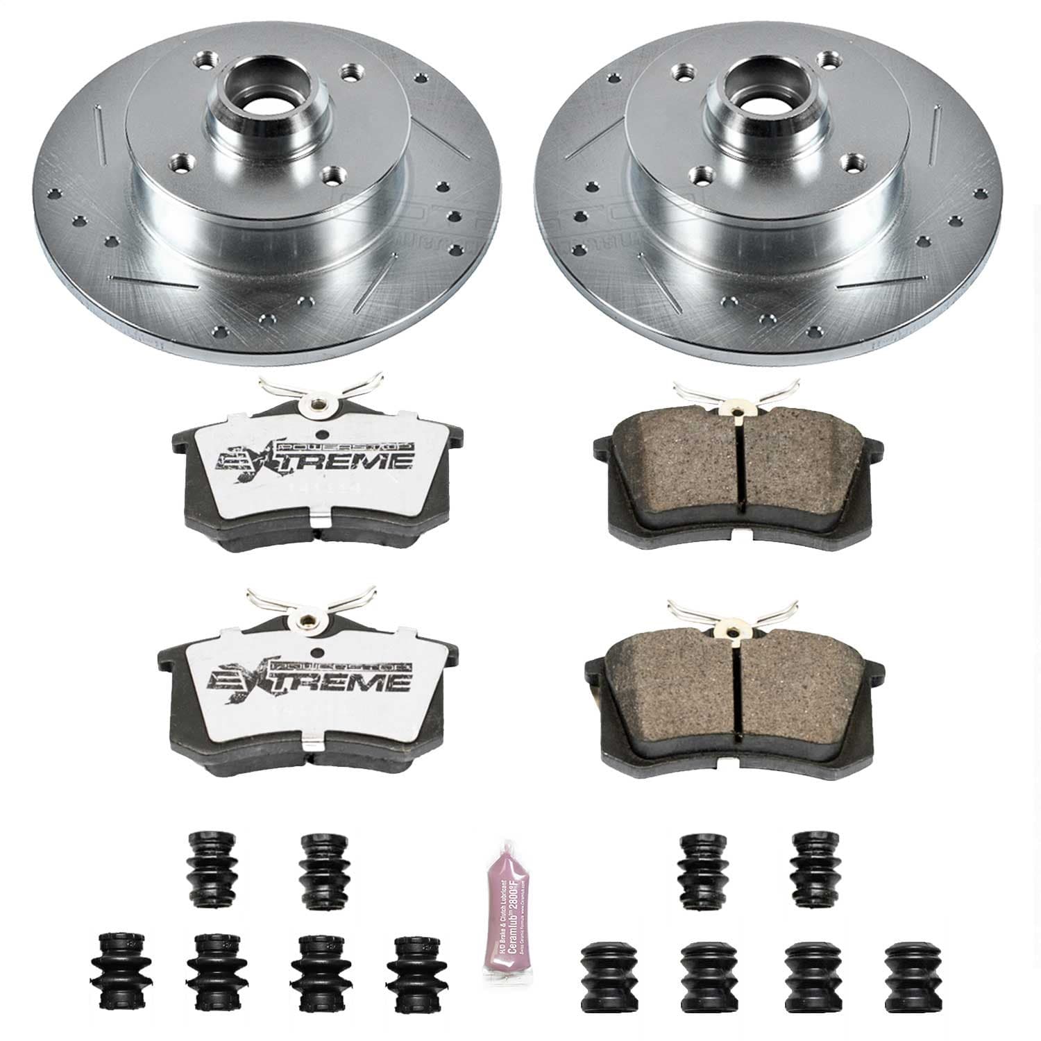 Power Stop - K370-26 - Rear - Disc Brake Pad and Rotor Kit image 1