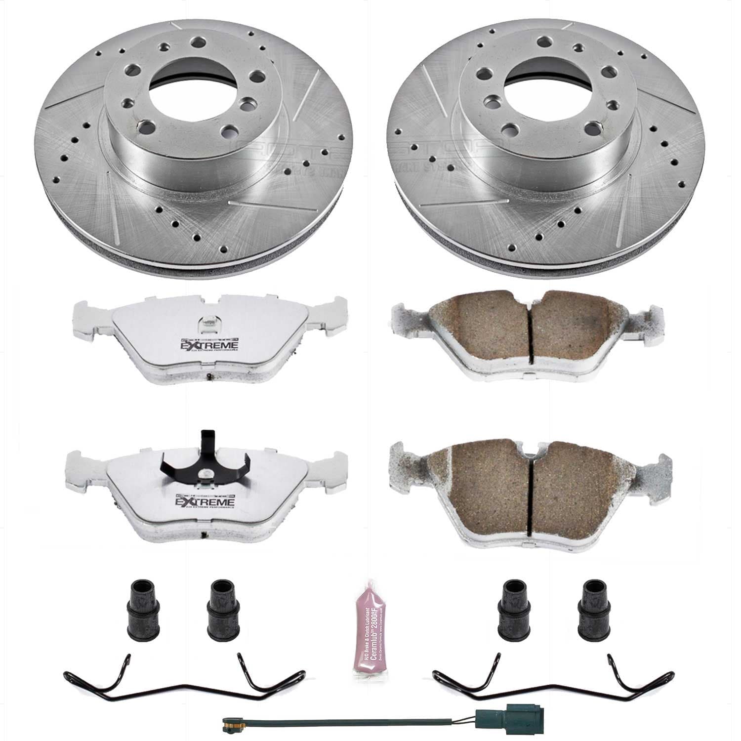 Power Stop - K379-26 - Front - Disc Brake Pad and Rotor Kit image 1