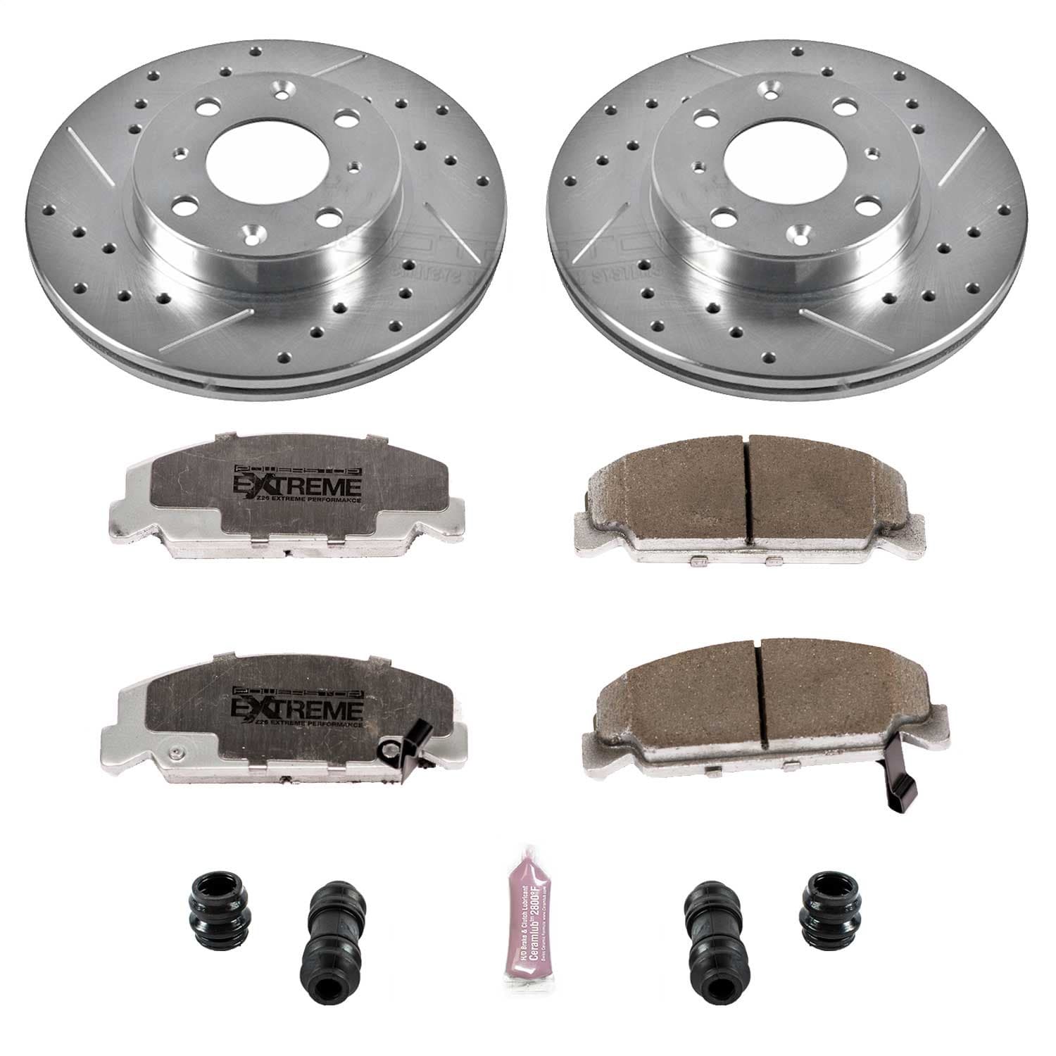 Power Stop - K398-26 - Front - Disc Brake Pad and Rotor Kit image 1