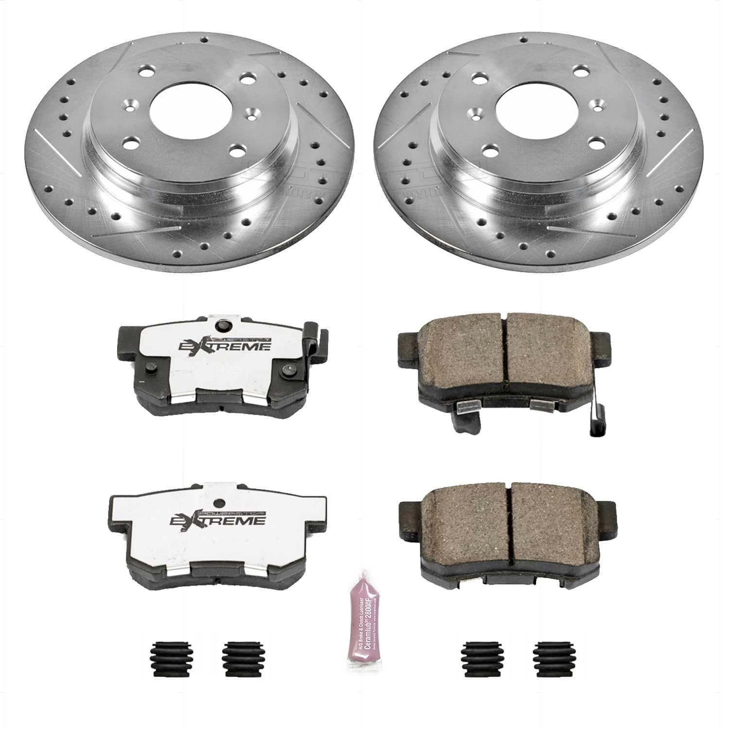 Power Stop - K407-26 - Rear - Disc Brake Pad and Rotor Kit image 1