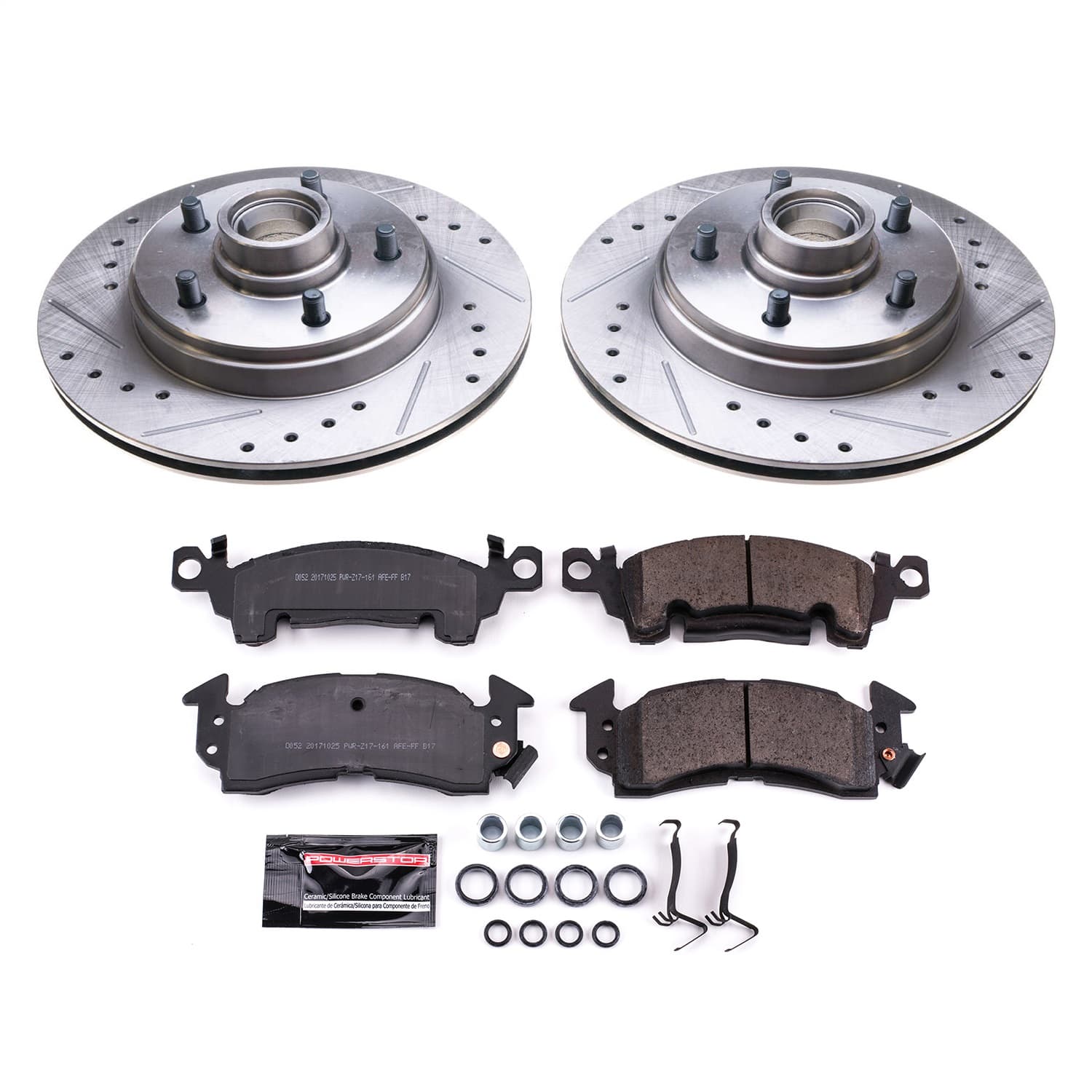 Power Stop - K4535 - Front - Disc Brake Pad and Rotor Kit image 1