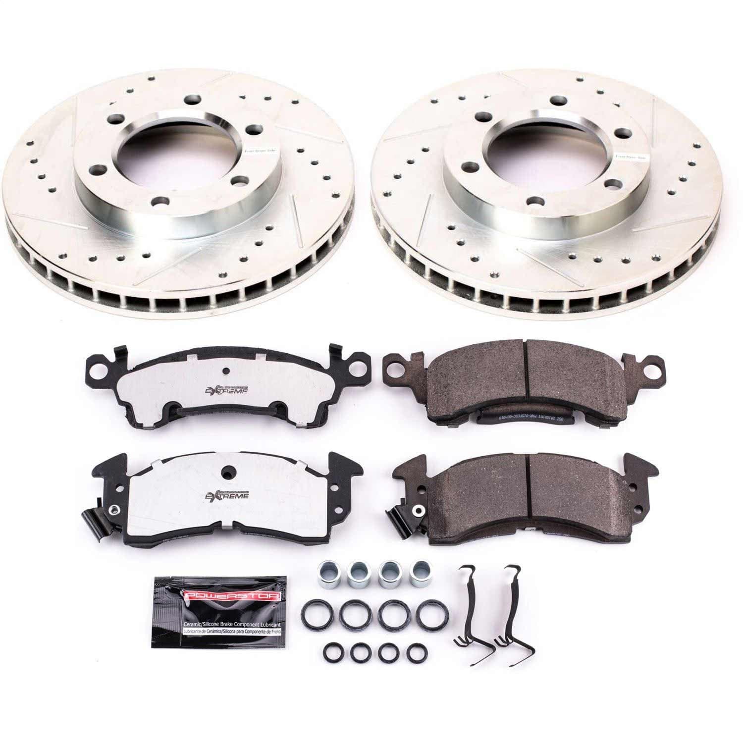 Power Stop - K4537-26 - Front - Disc Brake Pad and Rotor Kit image 1
