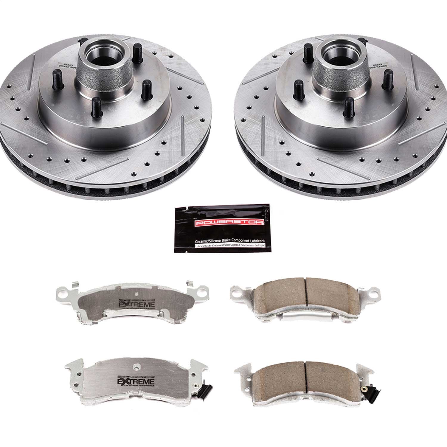 Power Stop - K4539-26 - Front - Disc Brake Pad and Rotor Kit image 1