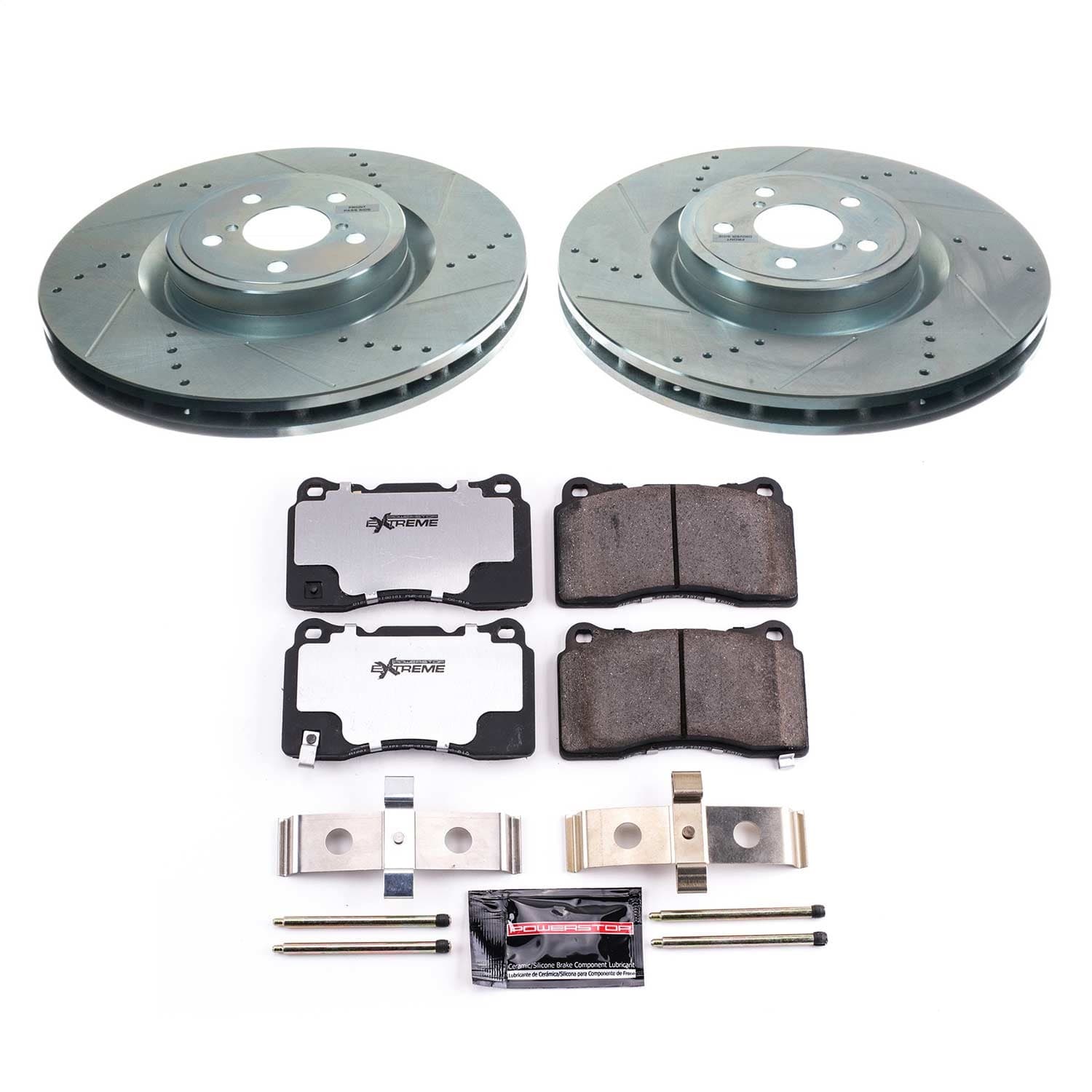 Power Stop - K4549-26 - Front - Disc Brake Pad and Rotor Kit image 1