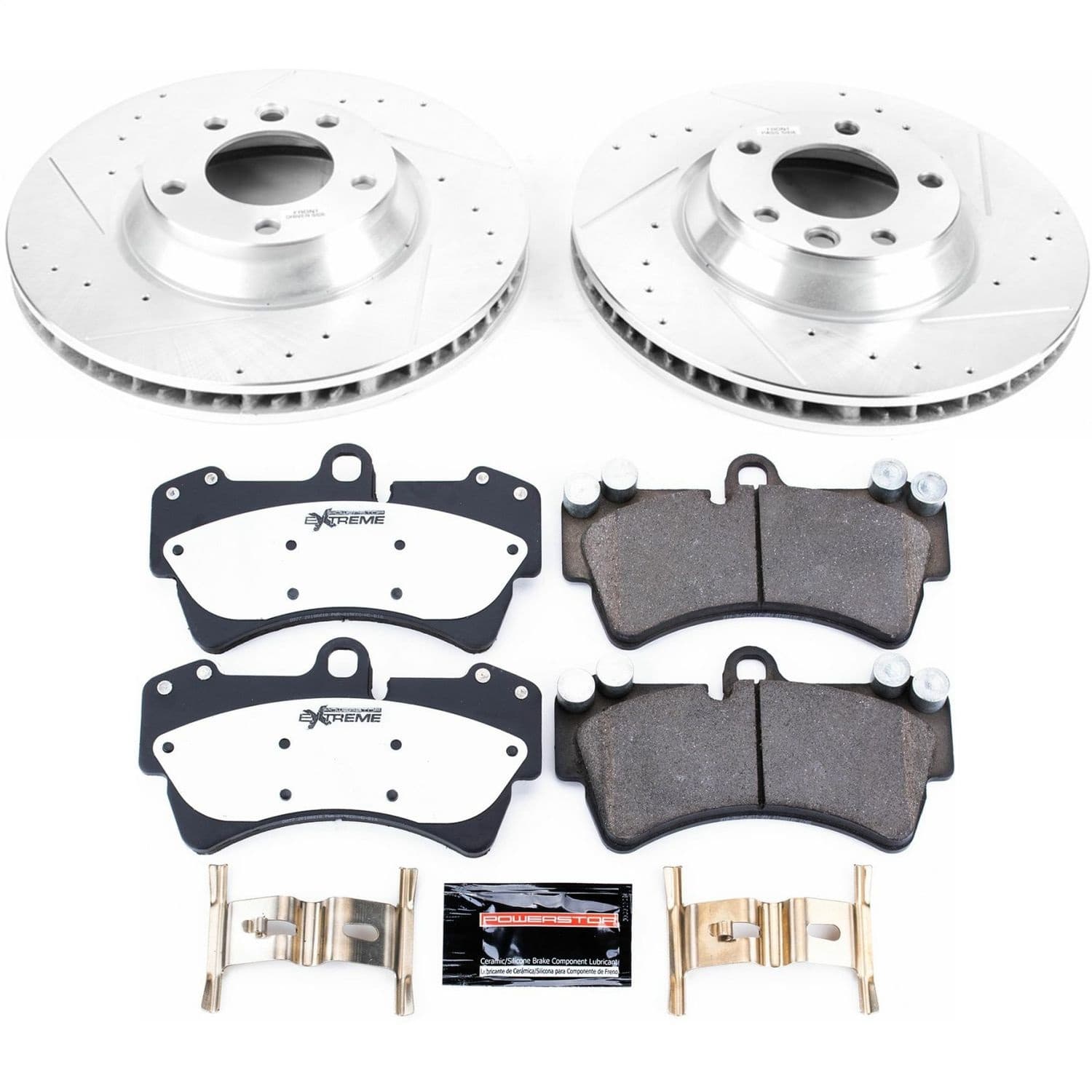 Power Stop - K4558-26 - Front - Disc Brake Pad and Rotor Kit image 1
