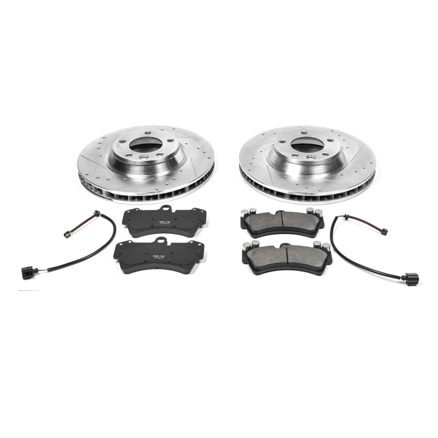 Power Stop - K4558 - Front - Disc Brake Pad and Rotor Kit image 1