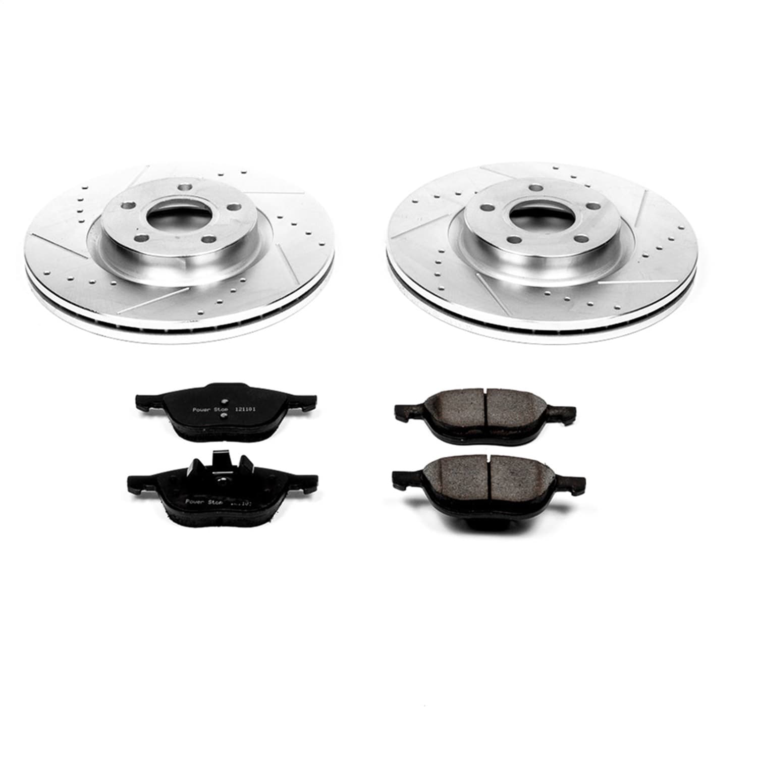Power Stop - K4575 - Front - Disc Brake Pad and Rotor Kit image 1