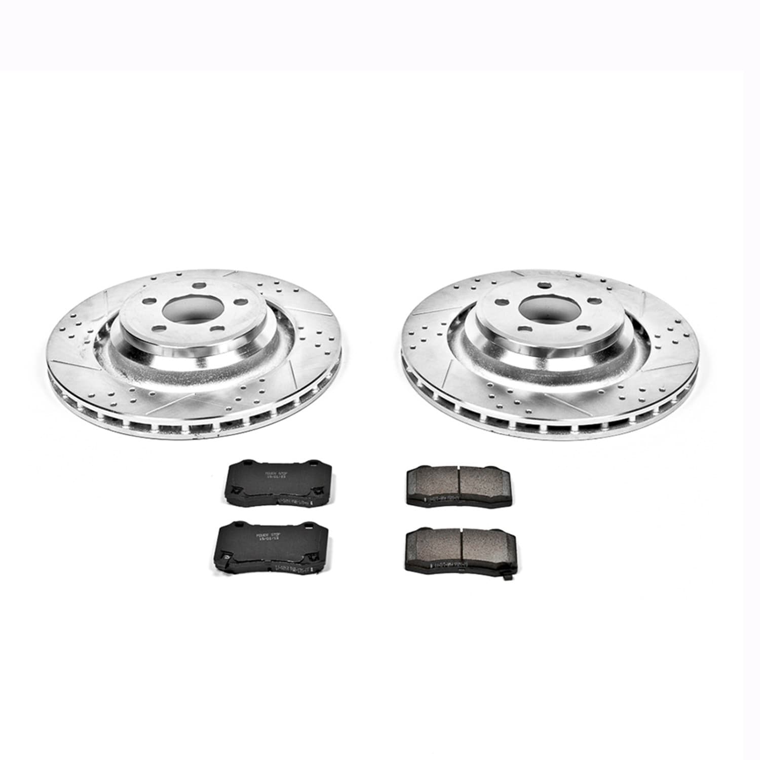 Power Stop - K4583 - Rear - Disc Brake Pad and Rotor Kit image 1