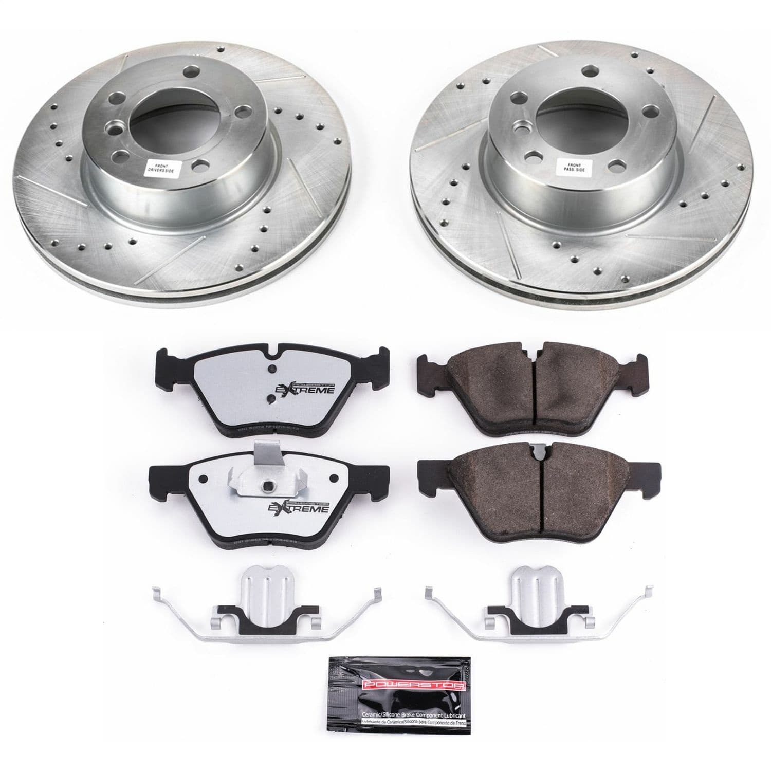 Power Stop - K4589-26 - Front - Disc Brake Pad and Rotor Kit image 1