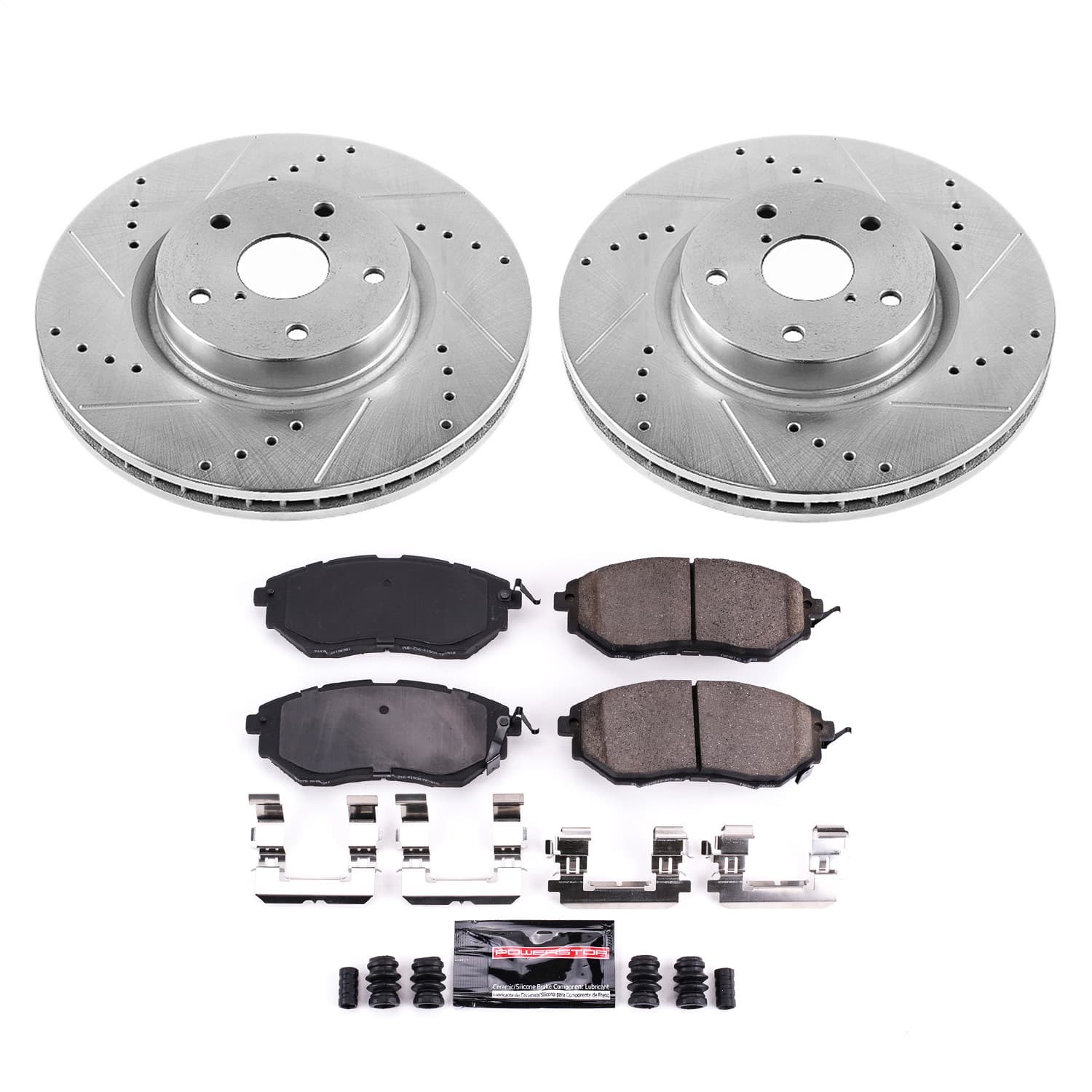 Power Stop - K4603 - Front - Disc Brake Pad and Rotor Kit image 1