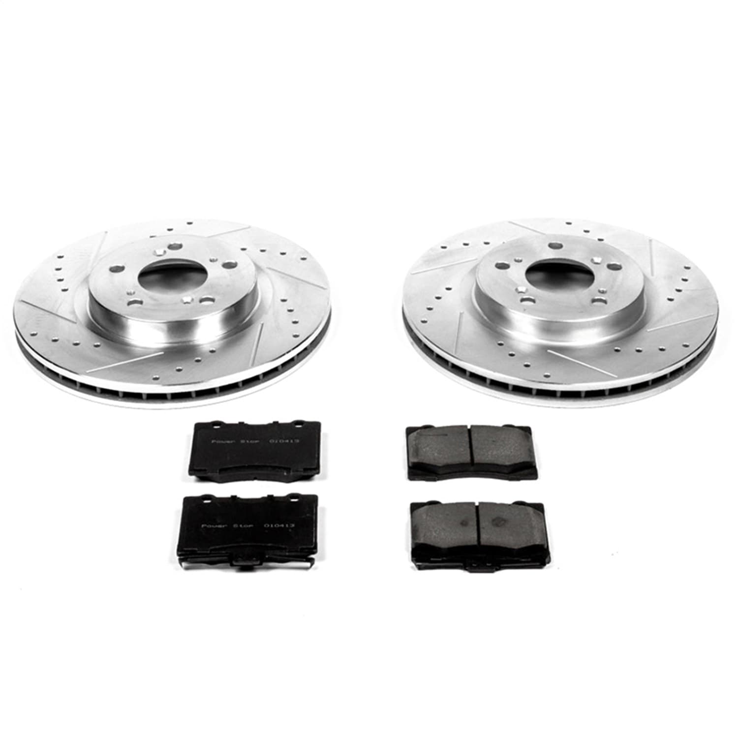 Power Stop - K4606 - Front - Disc Brake Pad and Rotor Kit image 1