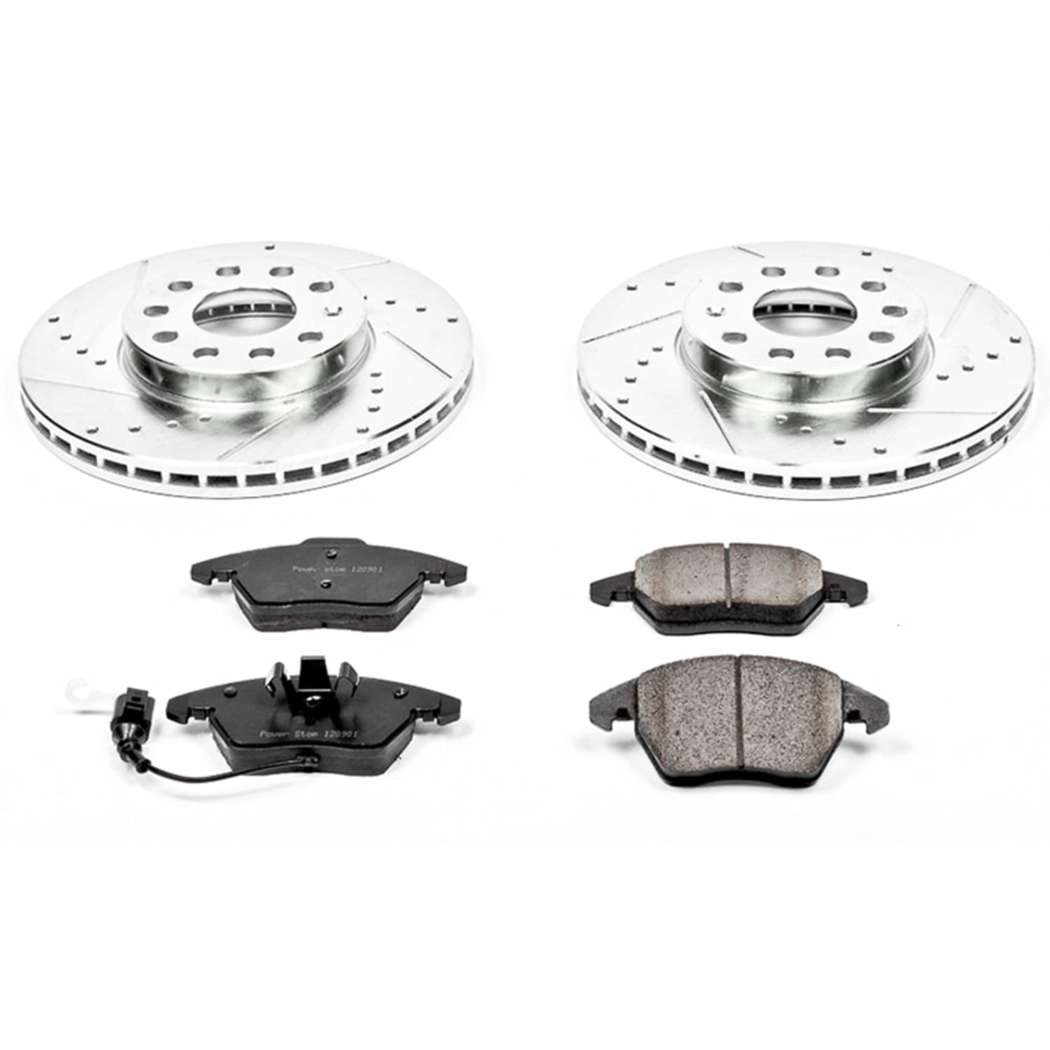Power Stop - K4623 - Front - Disc Brake Pad and Rotor Kit image 1