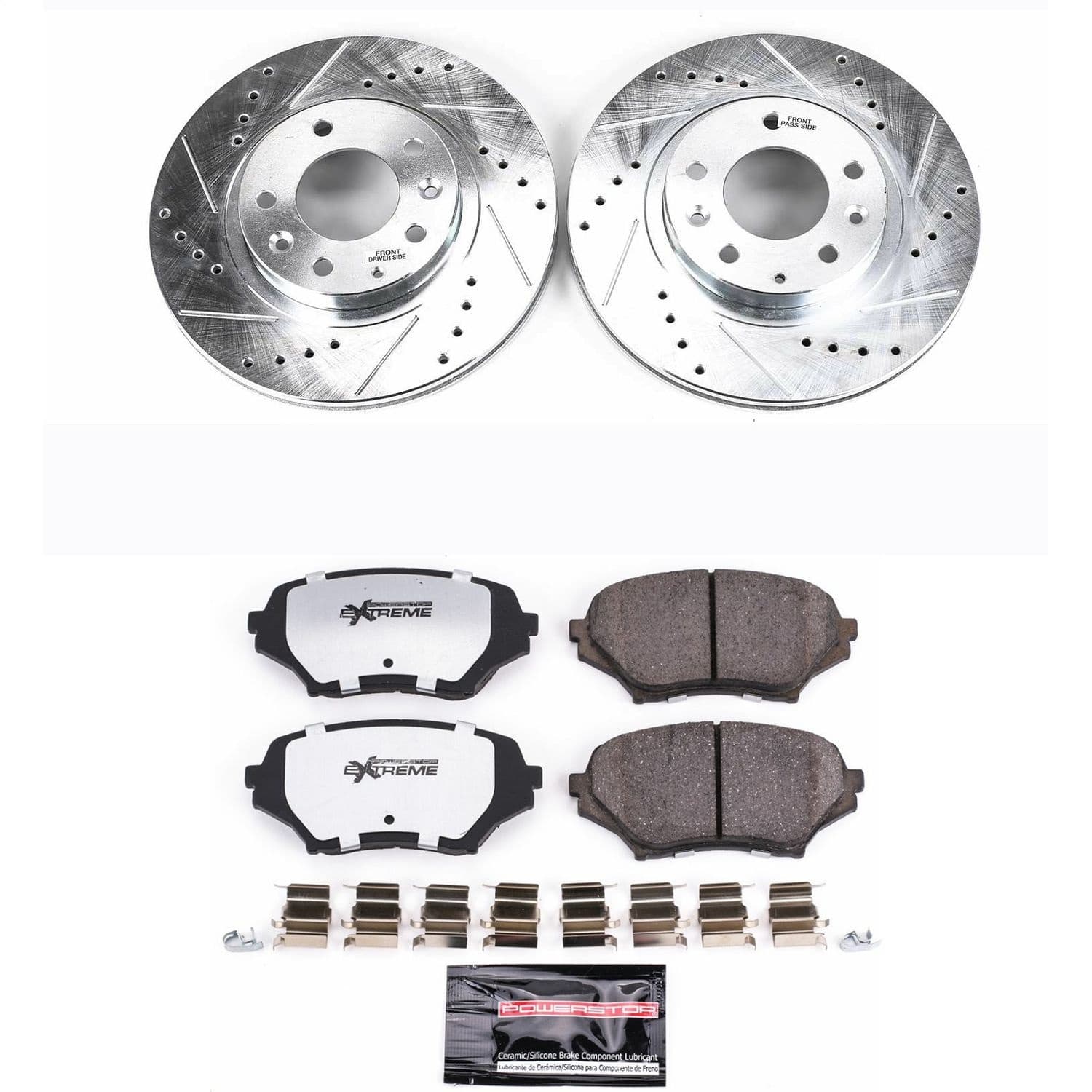 Power Stop - K4659-26 - Front - Disc Brake Pad and Rotor Kit image 1