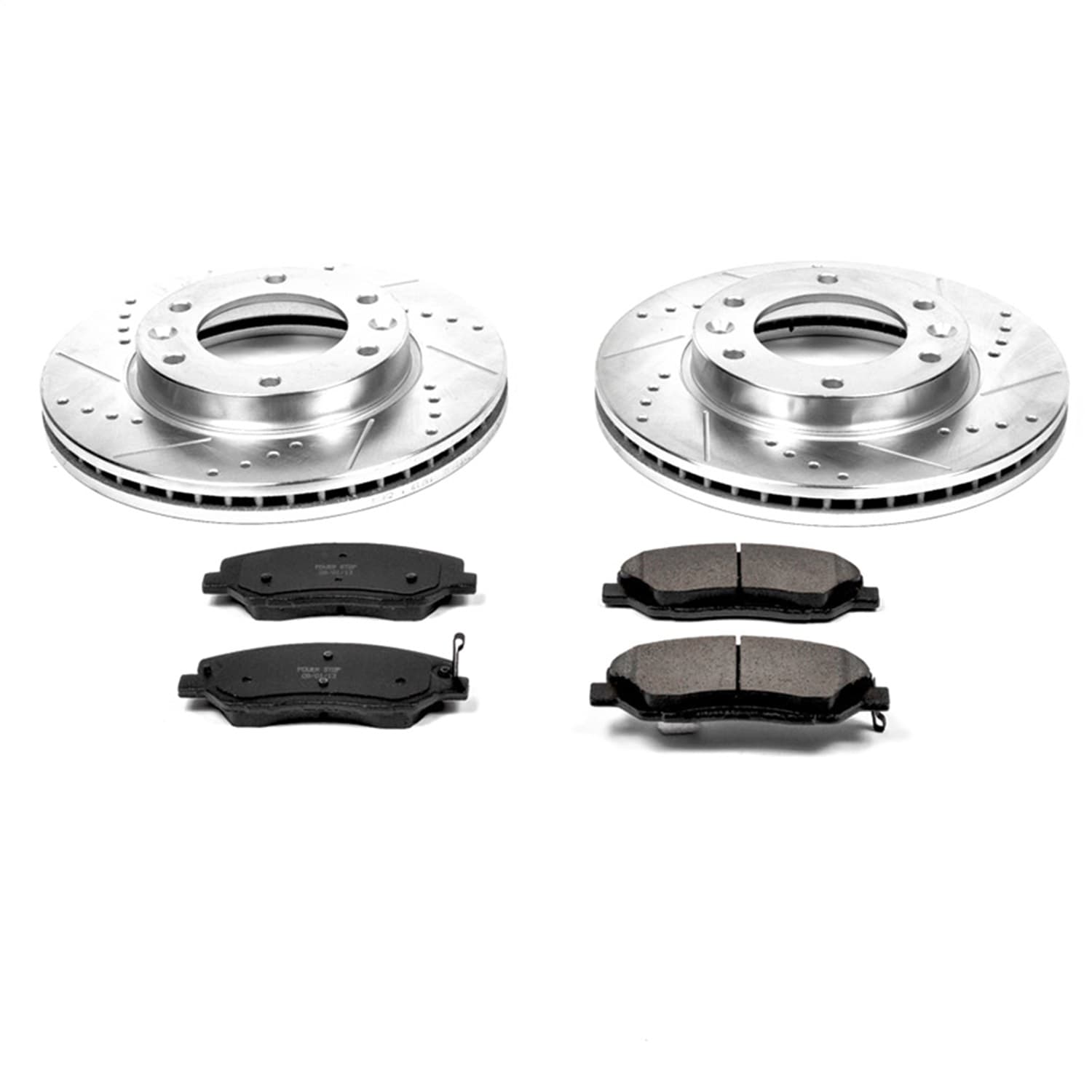 Power Stop - K4664 - Front - Disc Brake Pad and Rotor Kit image 1