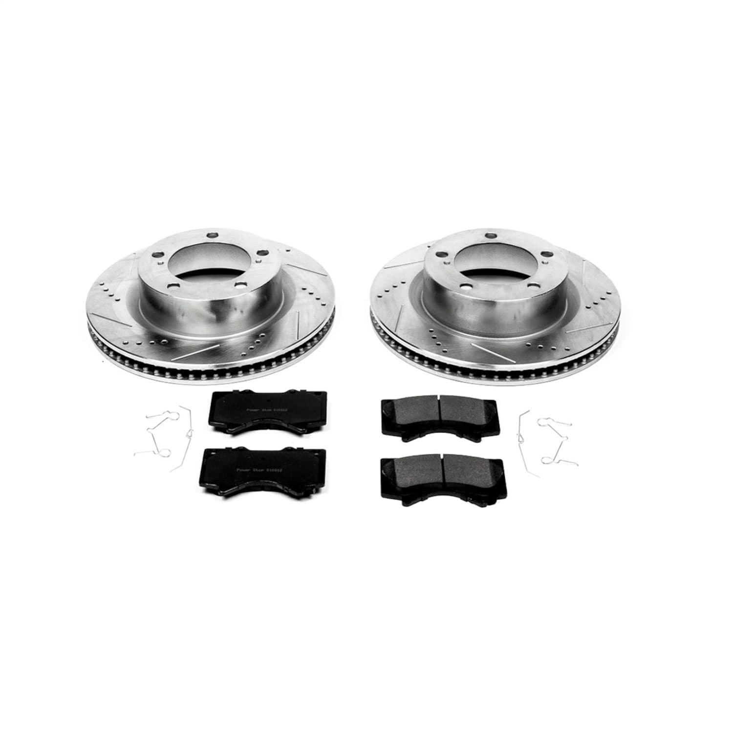 Power Stop - K4696 - Front - Disc Brake Pad and Rotor Kit image 1