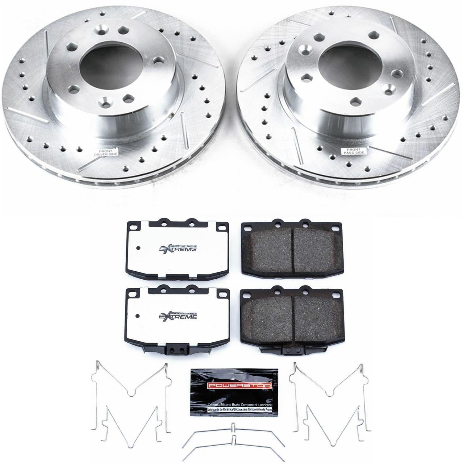 Power Stop - K470-26 - Front - Disc Brake Pad and Rotor Kit image 1