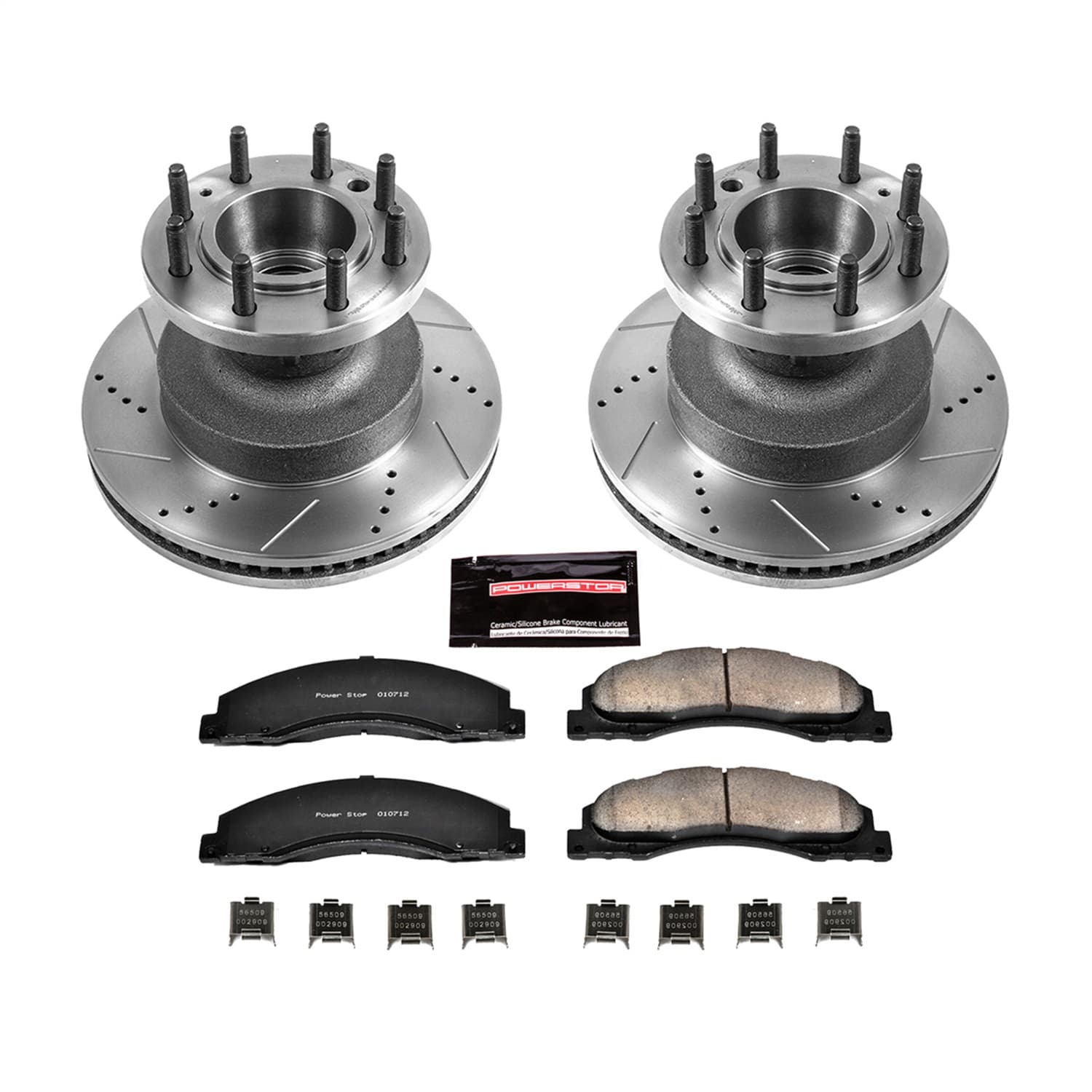 Power Stop - K4717 - Front - Disc Brake Pad and Rotor Kit image 1