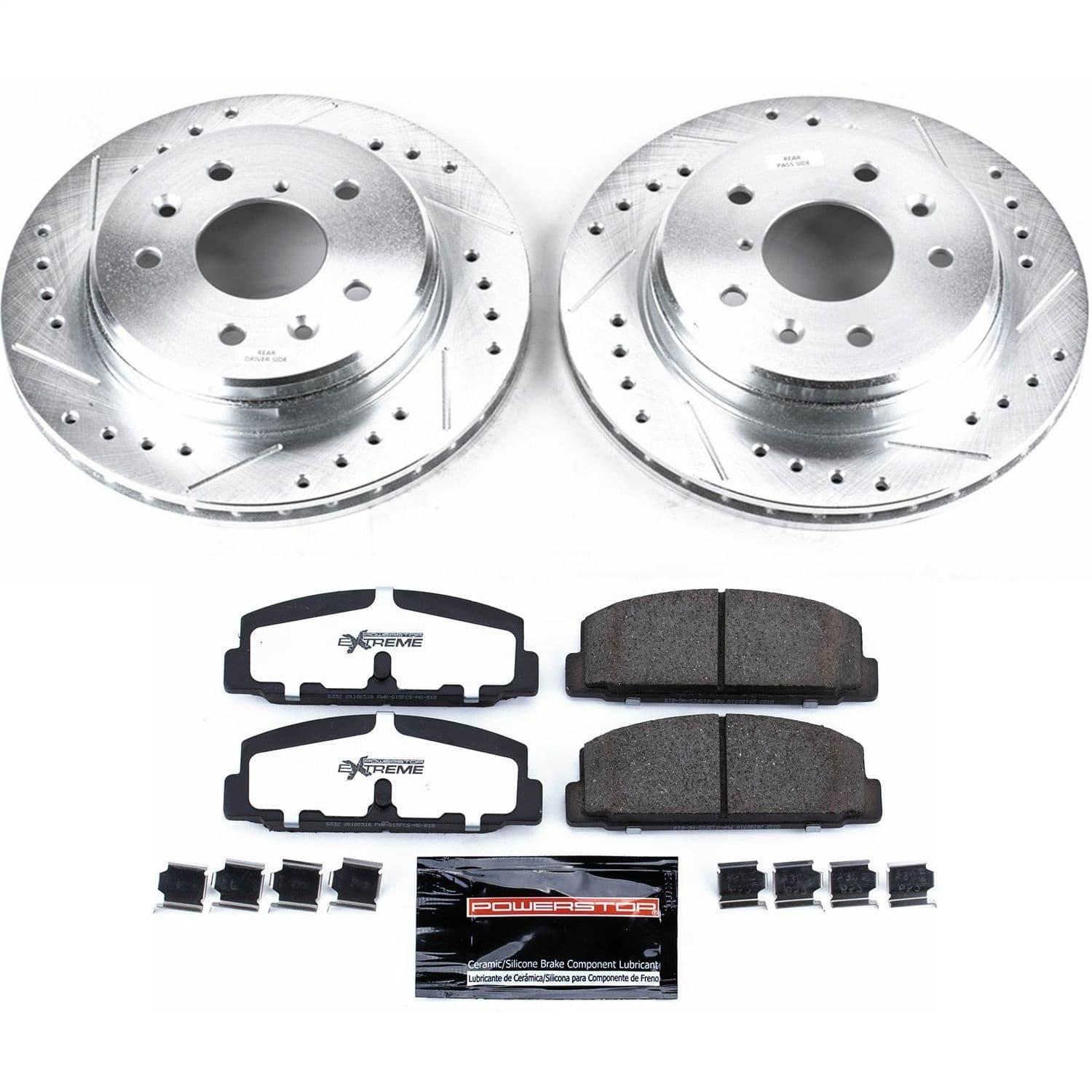 Power Stop - K472-26 - Rear - Disc Brake Pad and Rotor Kit image 1