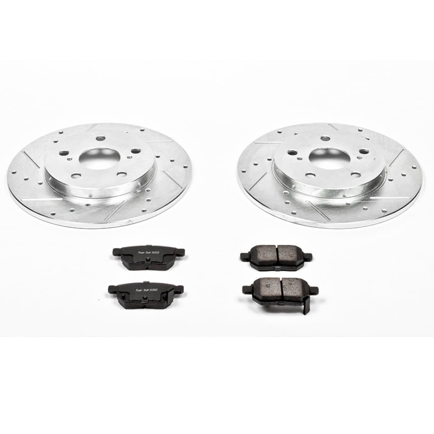 Power Stop - K4737 - Rear - Disc Brake Pad and Rotor Kit image 1