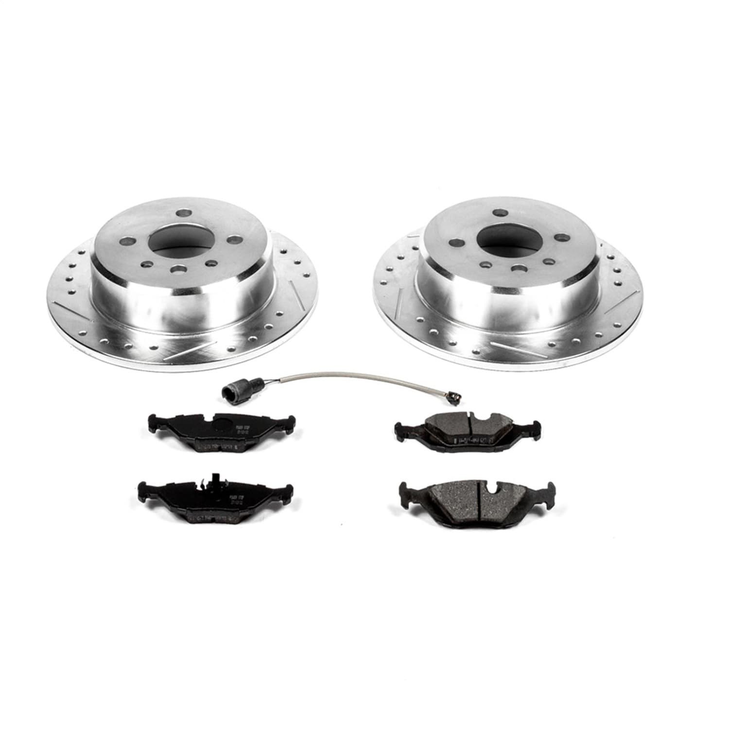 Power Stop - K4804 - Rear - Disc Brake Pad and Rotor Kit image 1