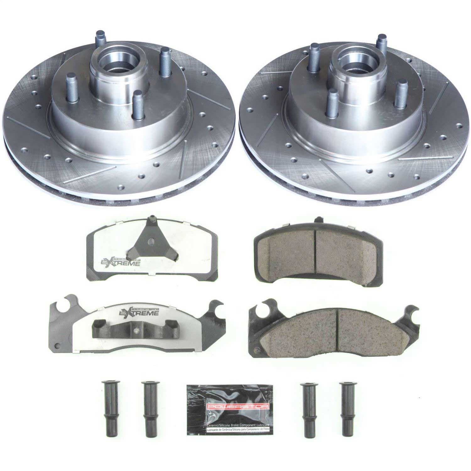 Power Stop - K4816-26 - Front - Disc Brake Pad and Rotor Kit image 1