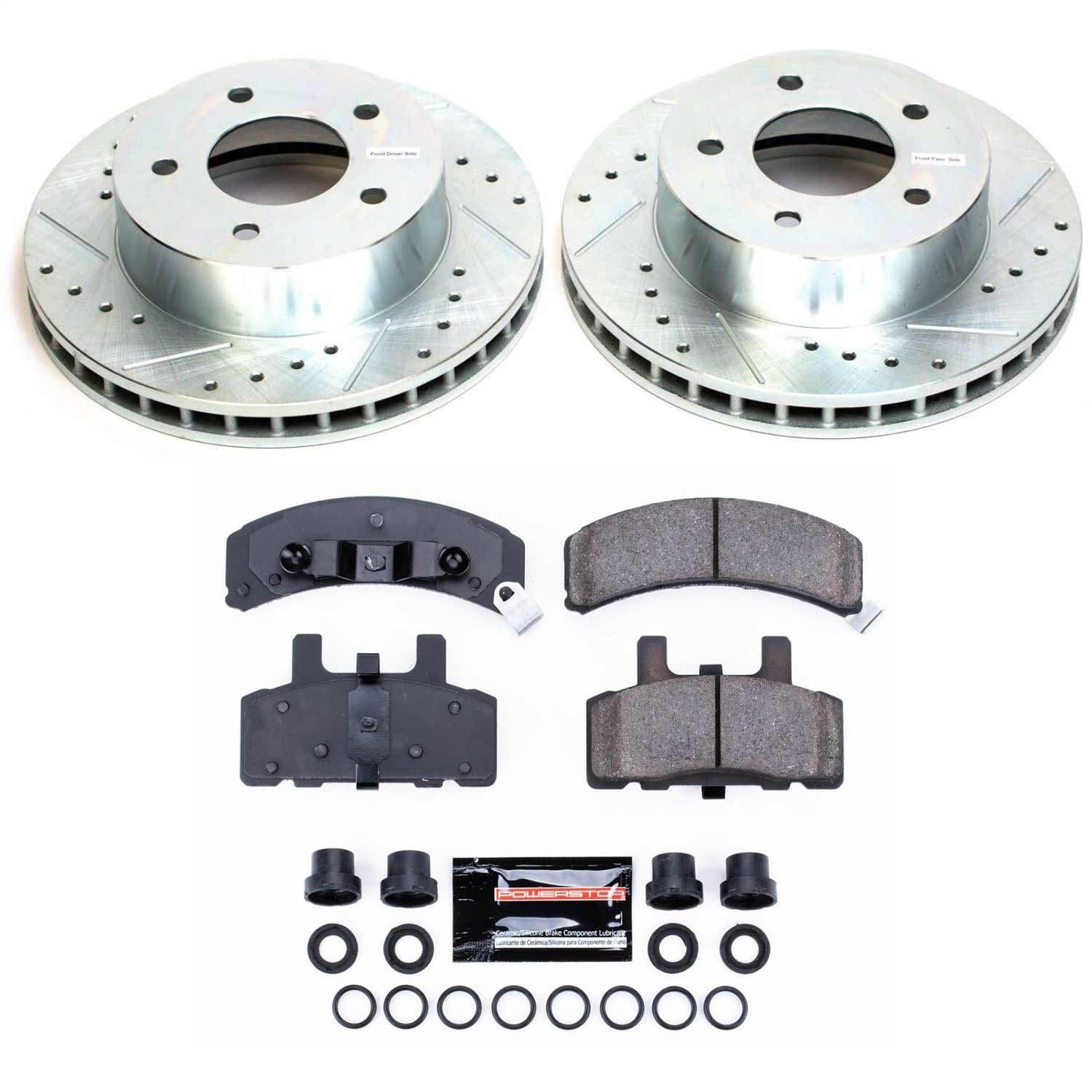 Power Stop - K4873 - Front - Disc Brake Pad and Rotor Kit image 1