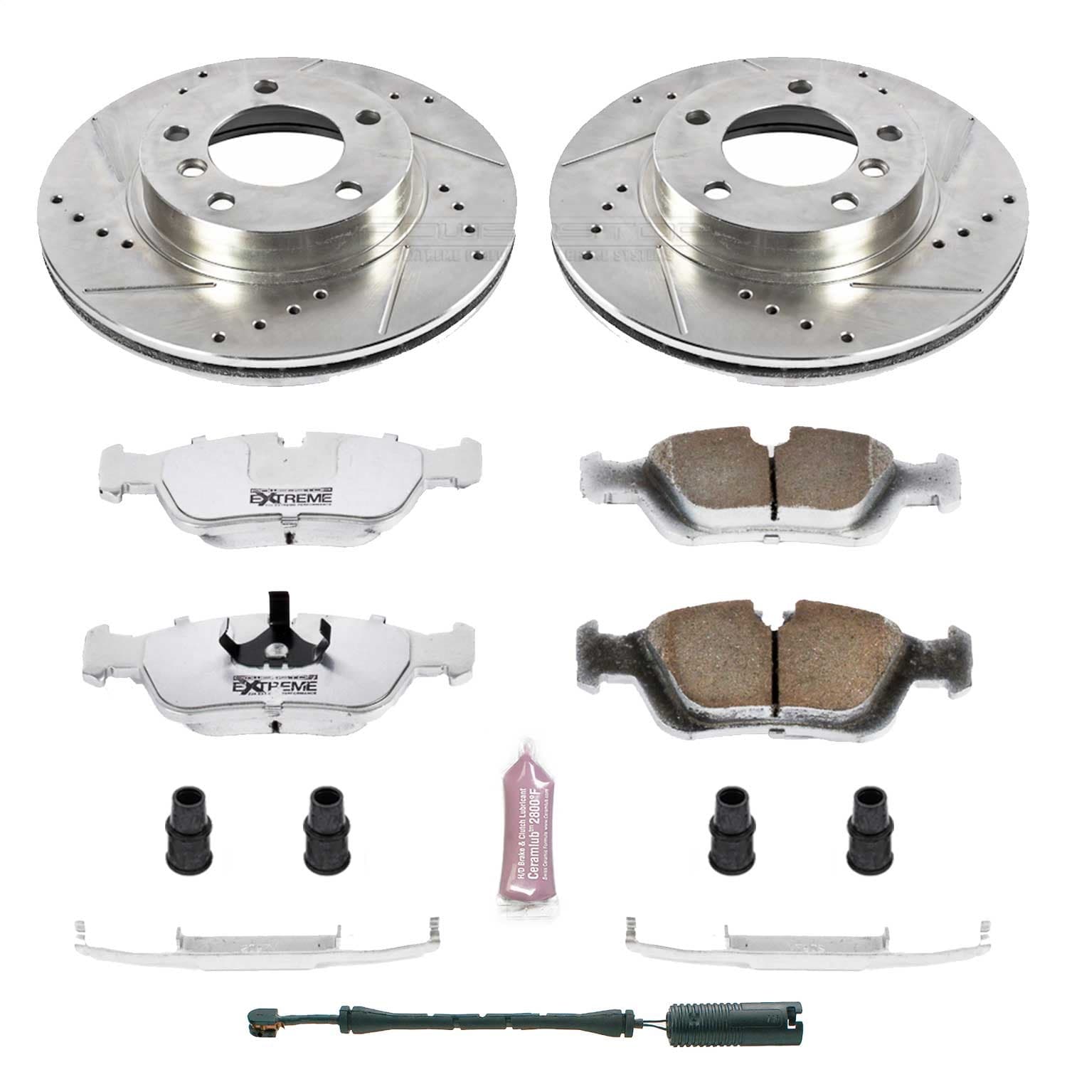 Power Stop - K496-26 - Front - Disc Brake Pad and Rotor Kit image 1