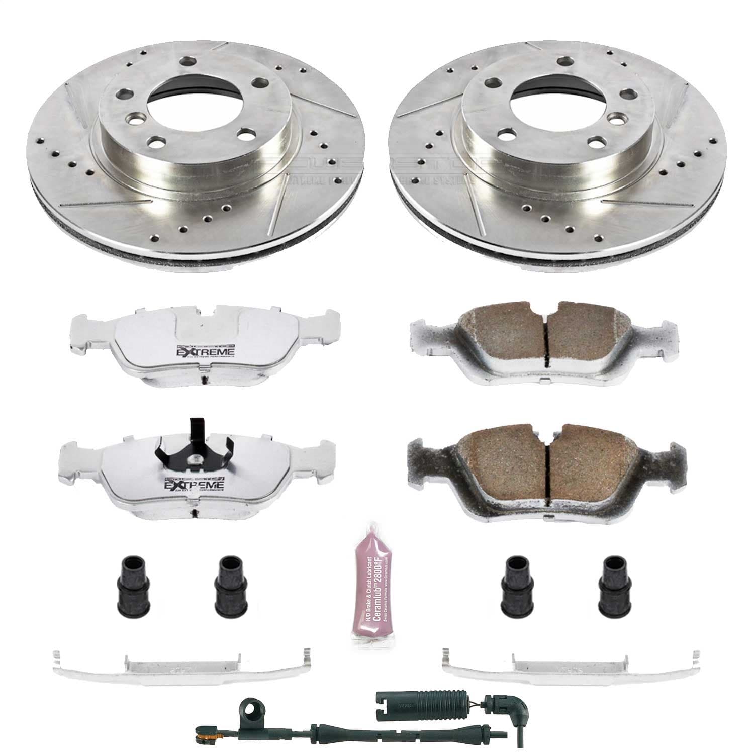 Power Stop - K497-26 - Front - Disc Brake Pad and Rotor Kit image 1