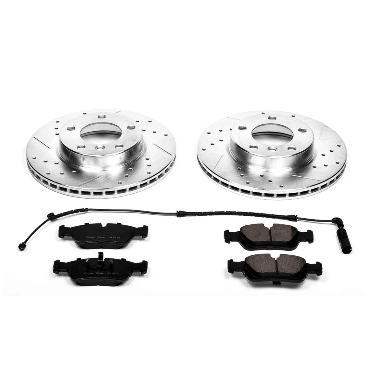 Power Stop - K497 - Front - Disc Brake Pad and Rotor Kit image 1