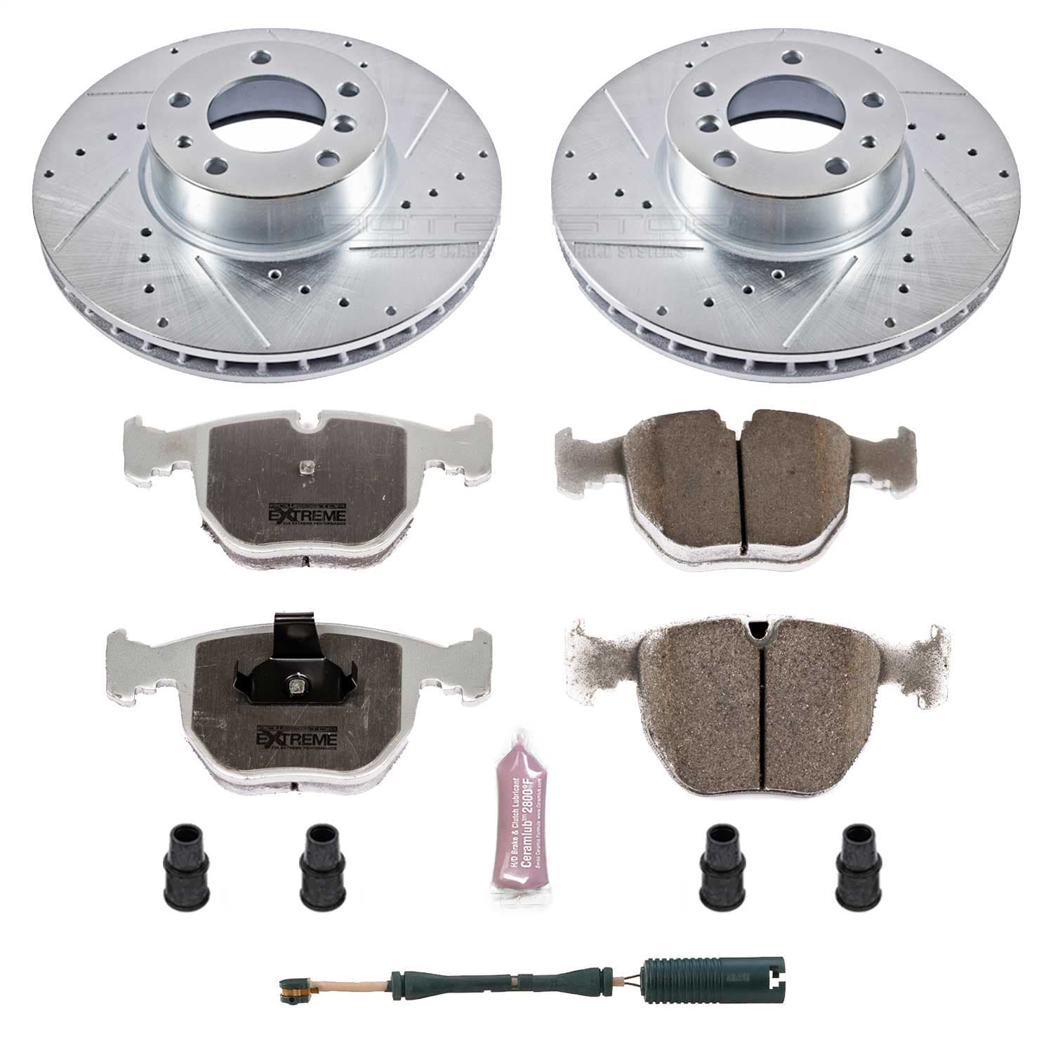 Power Stop - K503-26 - Front - Disc Brake Pad and Rotor Kit image 1