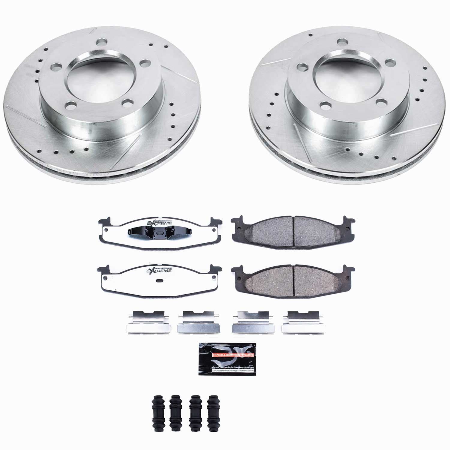 Power Stop - K5067-36 - Front - Disc Brake Pad and Rotor Kit image 1